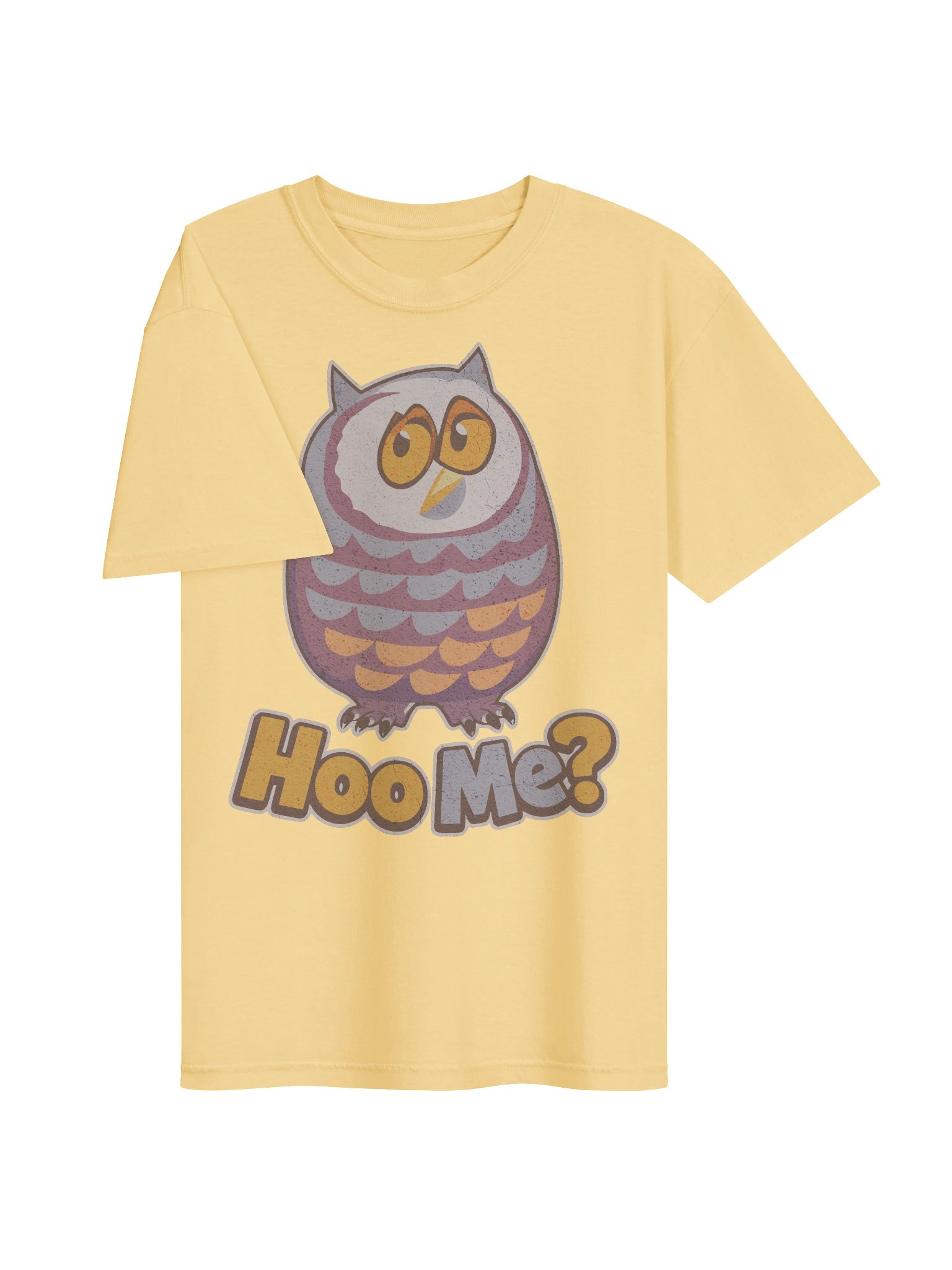 Hoo Me Owl Comfort Colors T-Shirt – Funny Cute Graphic Tee product image (21)