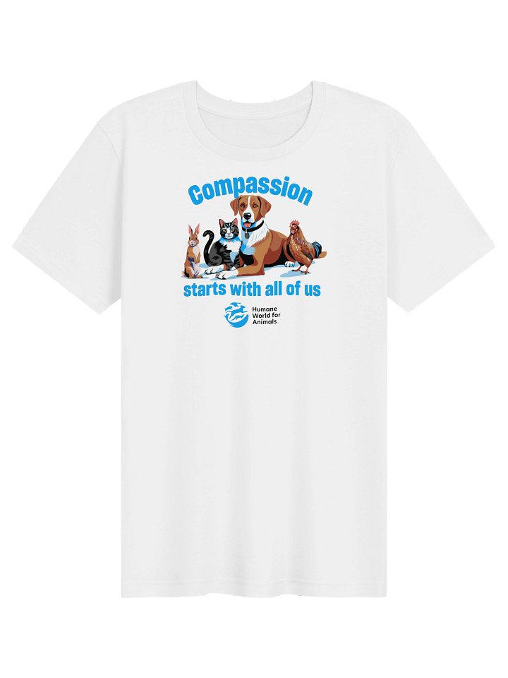 Compassion starts with all of us - T-shirt product image (1)