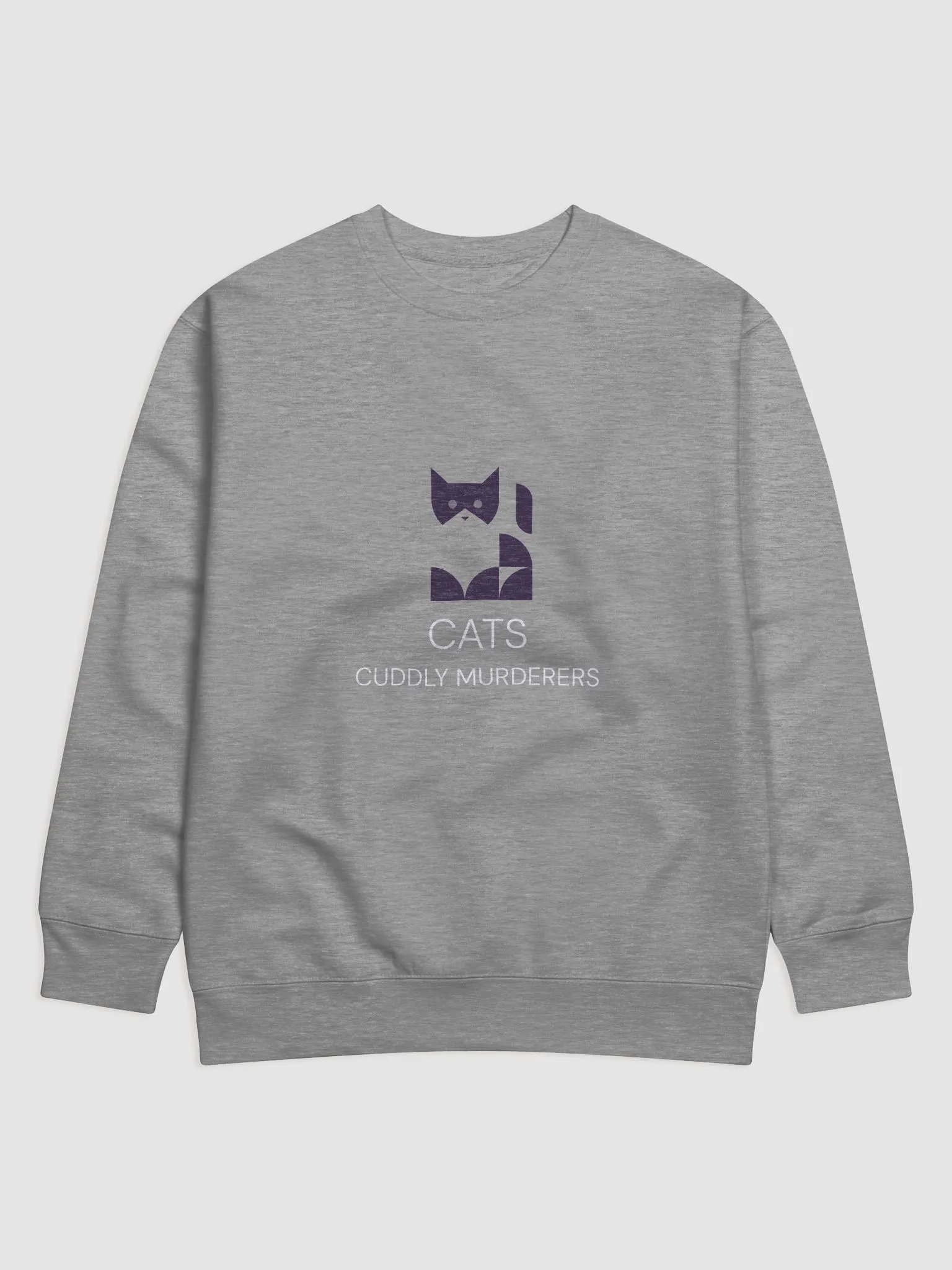 Geometric Cat Cuddle Sweatshirt product image (1)