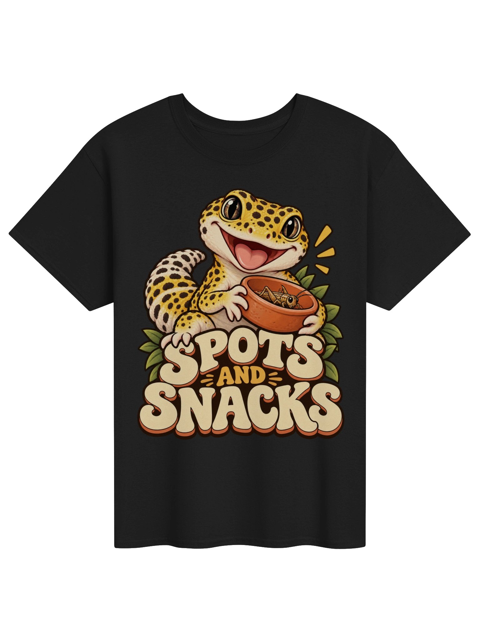 Spots And Snacks Leopard Gecko T-Shirt product image (1)