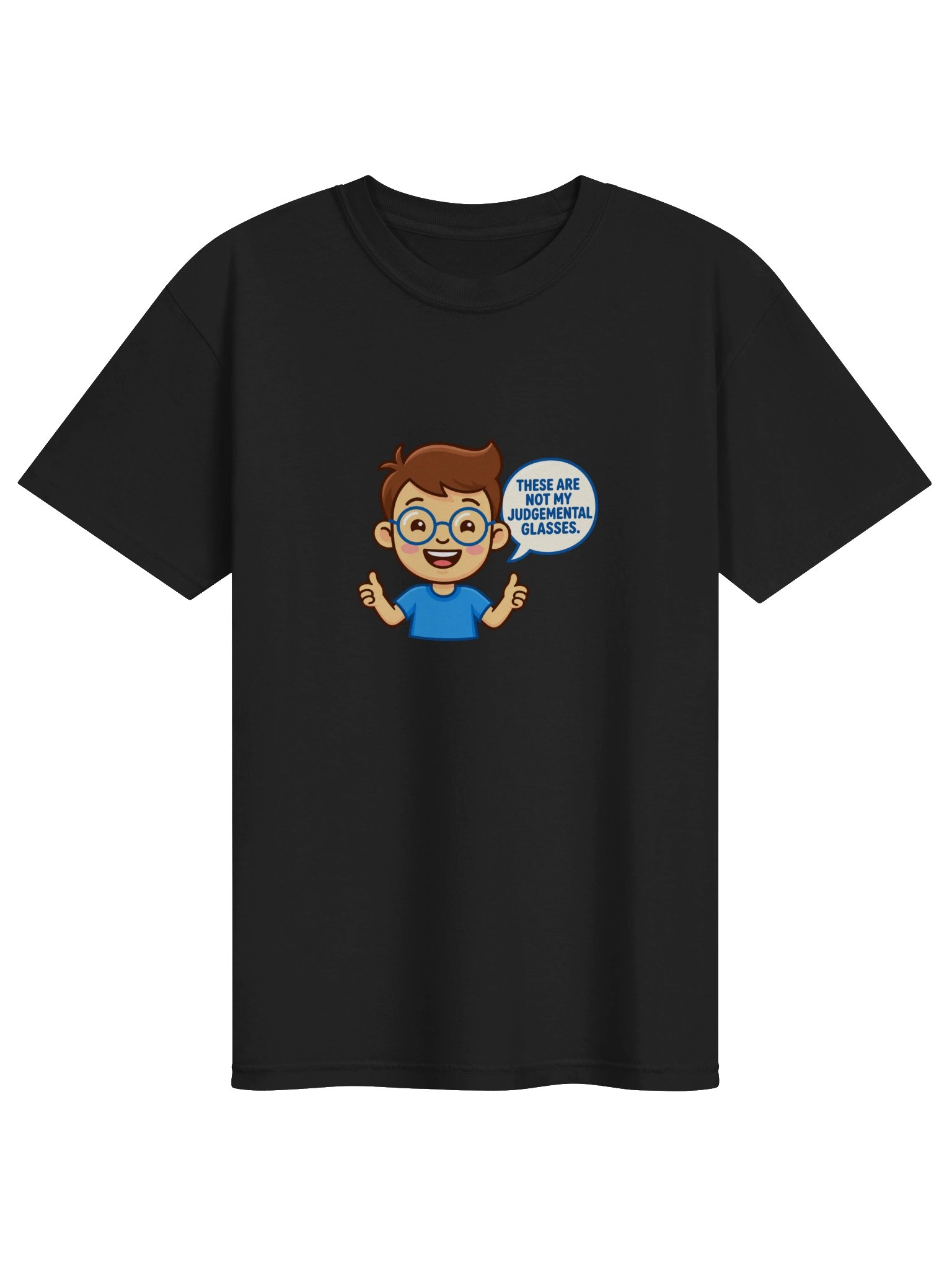 Not My Judgemental Glasses - Friendly Glasses T-Shirt product image (1)