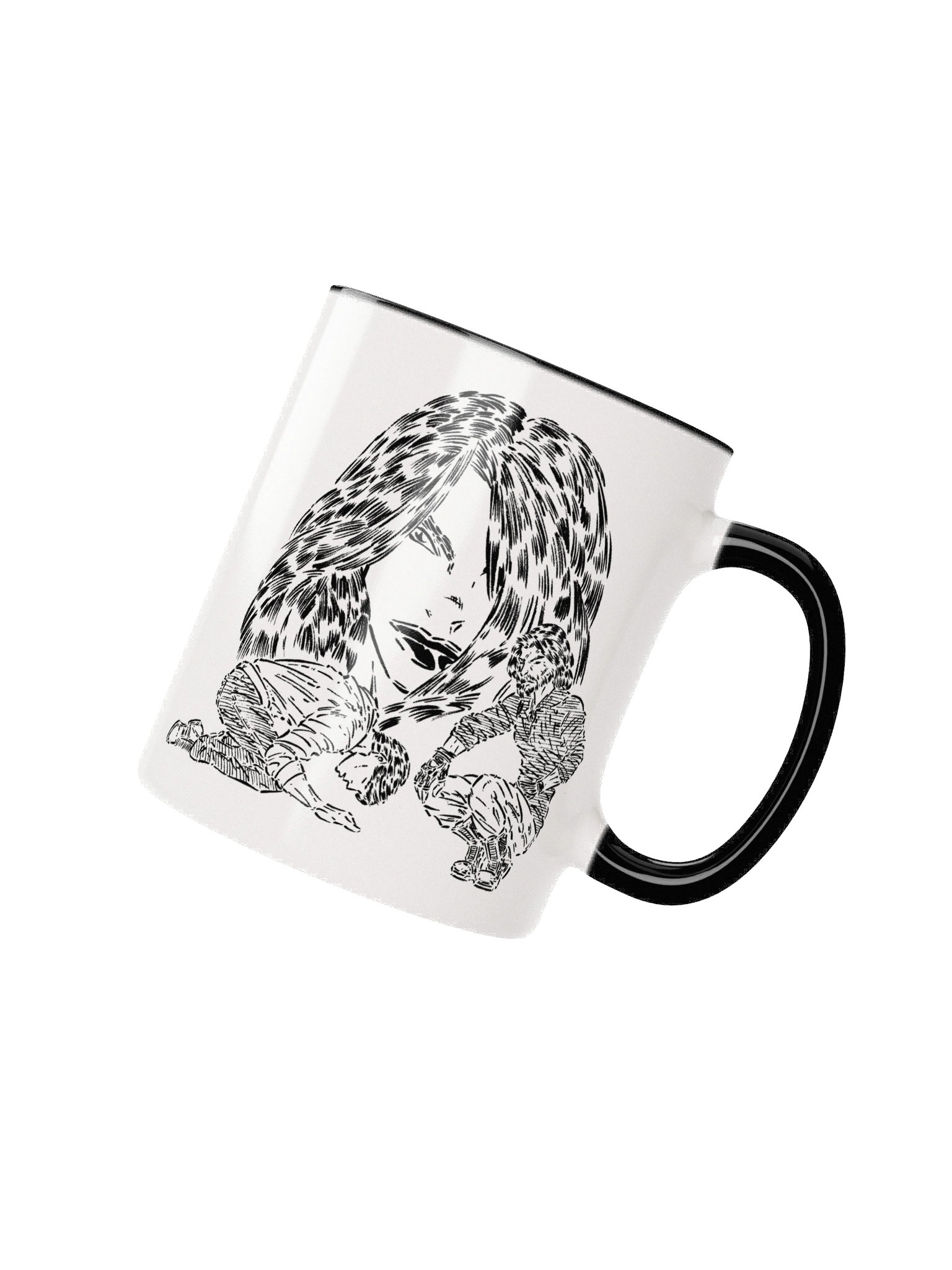MEIFUMADO | Atsuko | Black & White Mug product image (2)