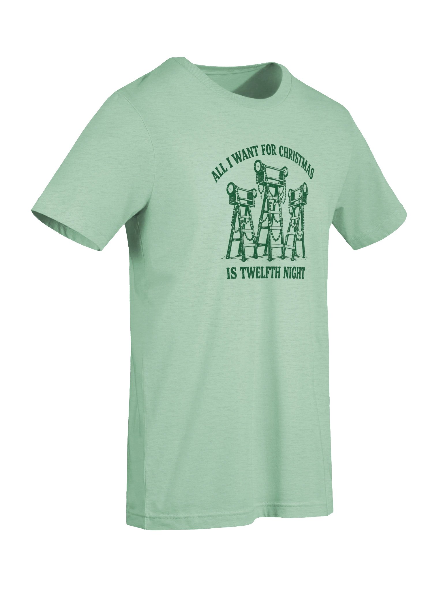 All I Want for Christmas Is Twelfth Night | New Orleans Holiday Unisex Shirt product image (63)