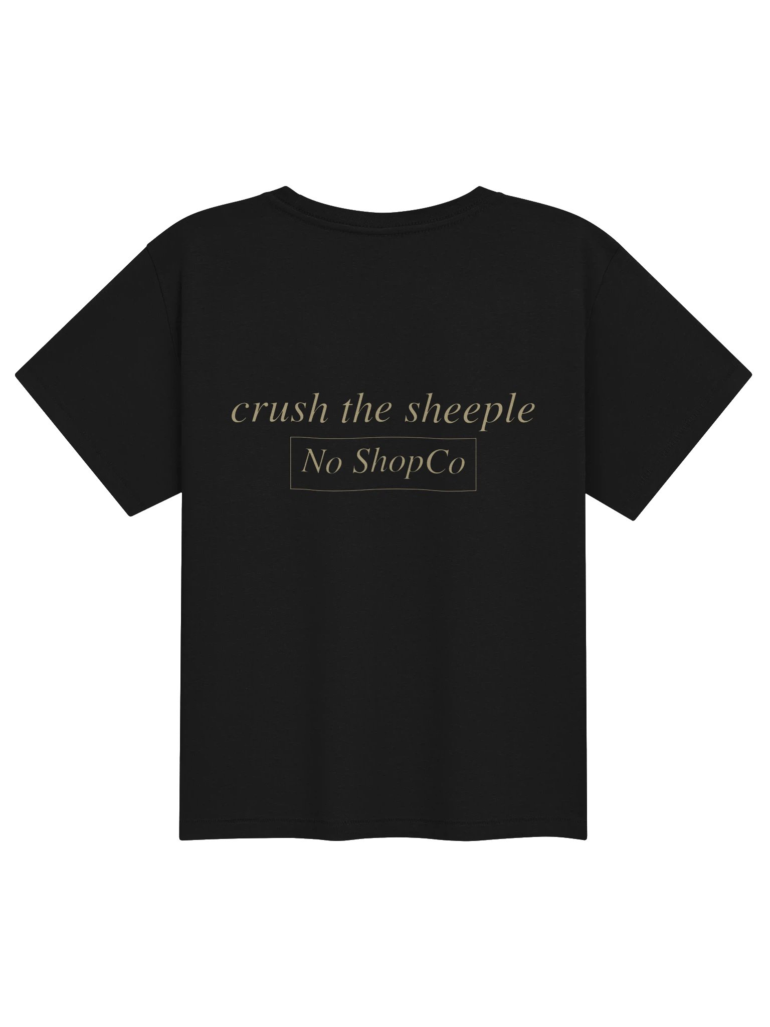 No ShopCo Cotton Heritage Women’s High-Waisted Gold Crush the Sheeple Tee product image (8)
