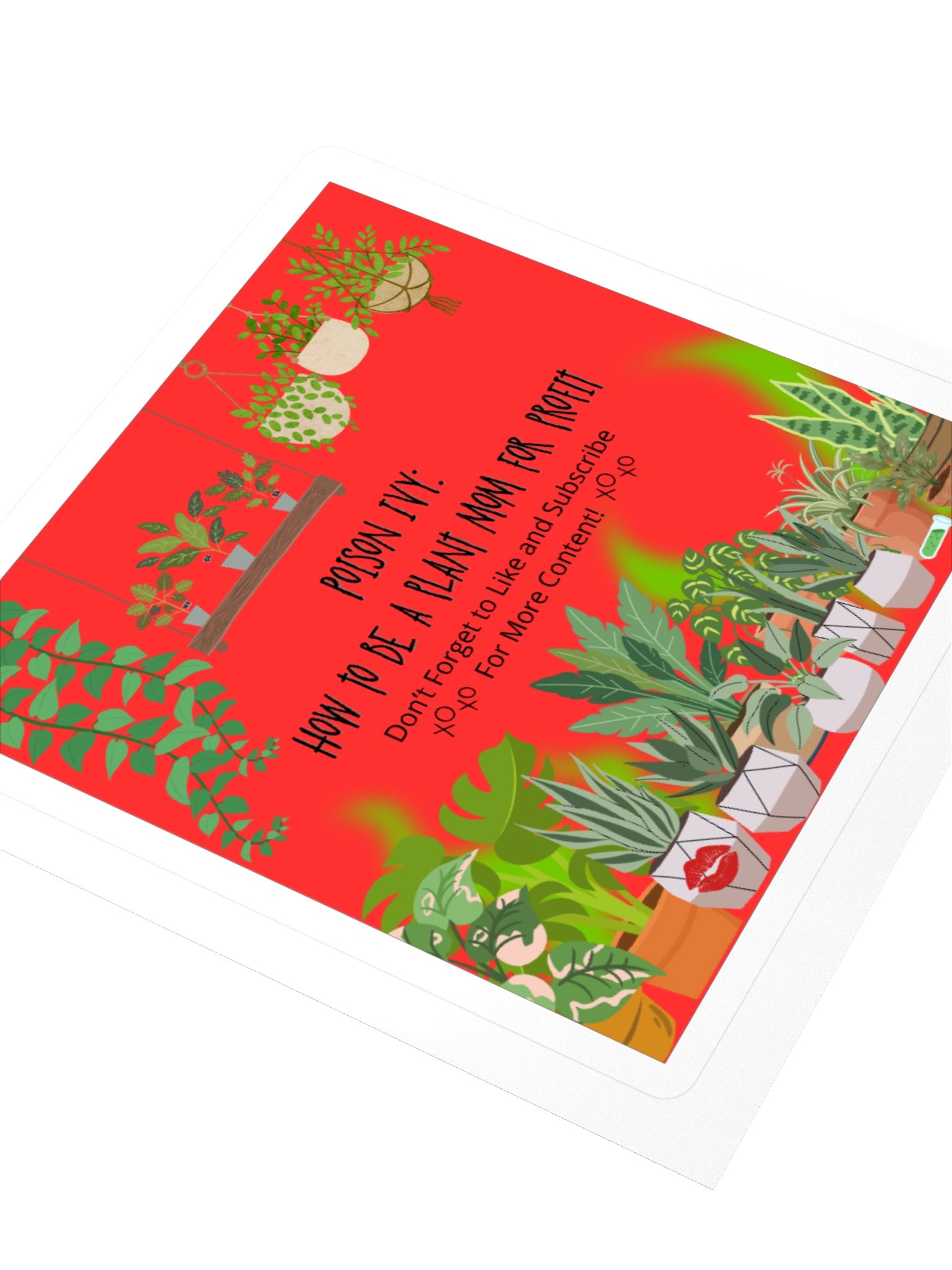 Poison Ivy's Youtube Square Sticker product image (3)