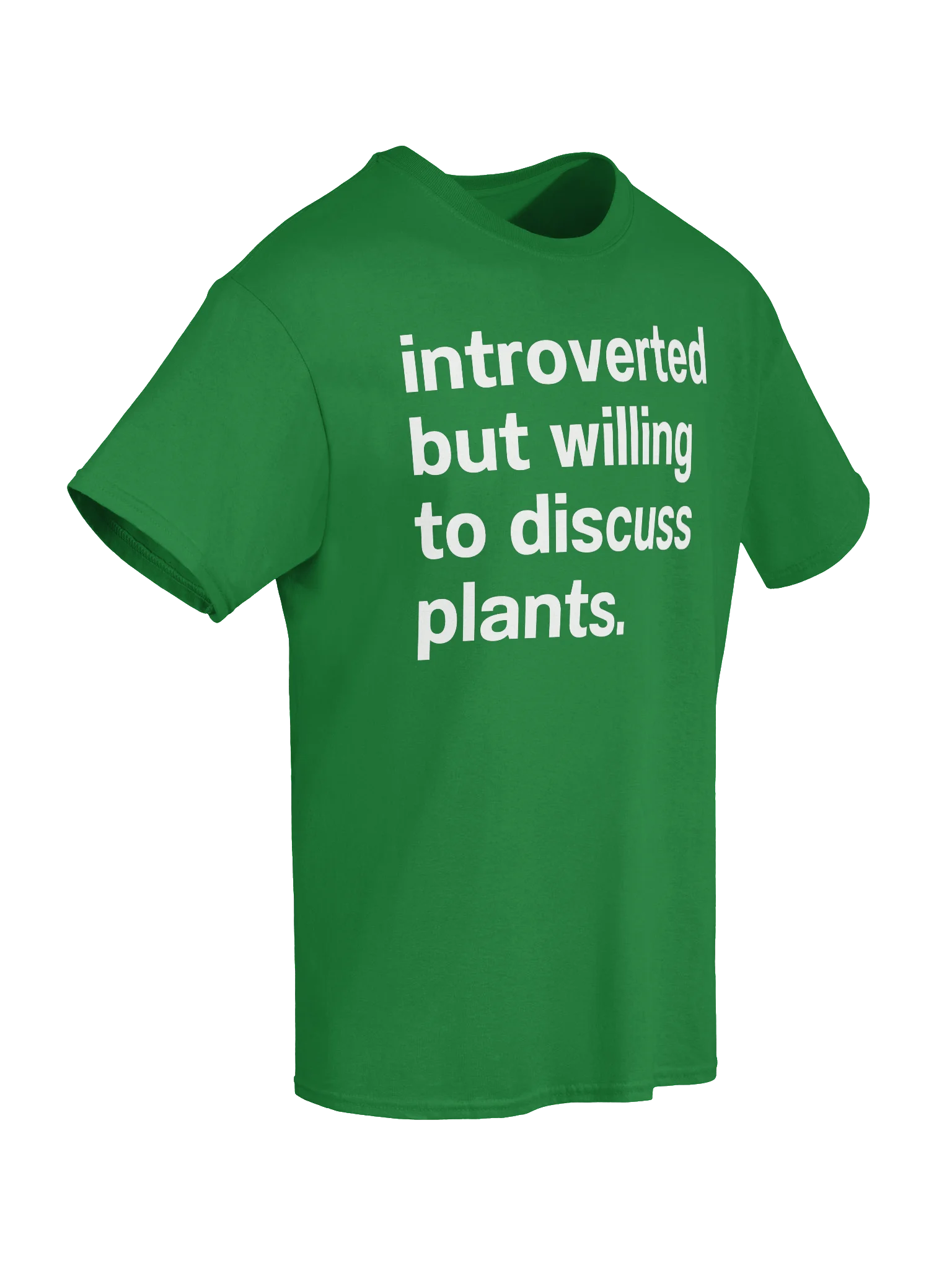 introverted but willing to discuss plants. Unisex Shirt product image (59)