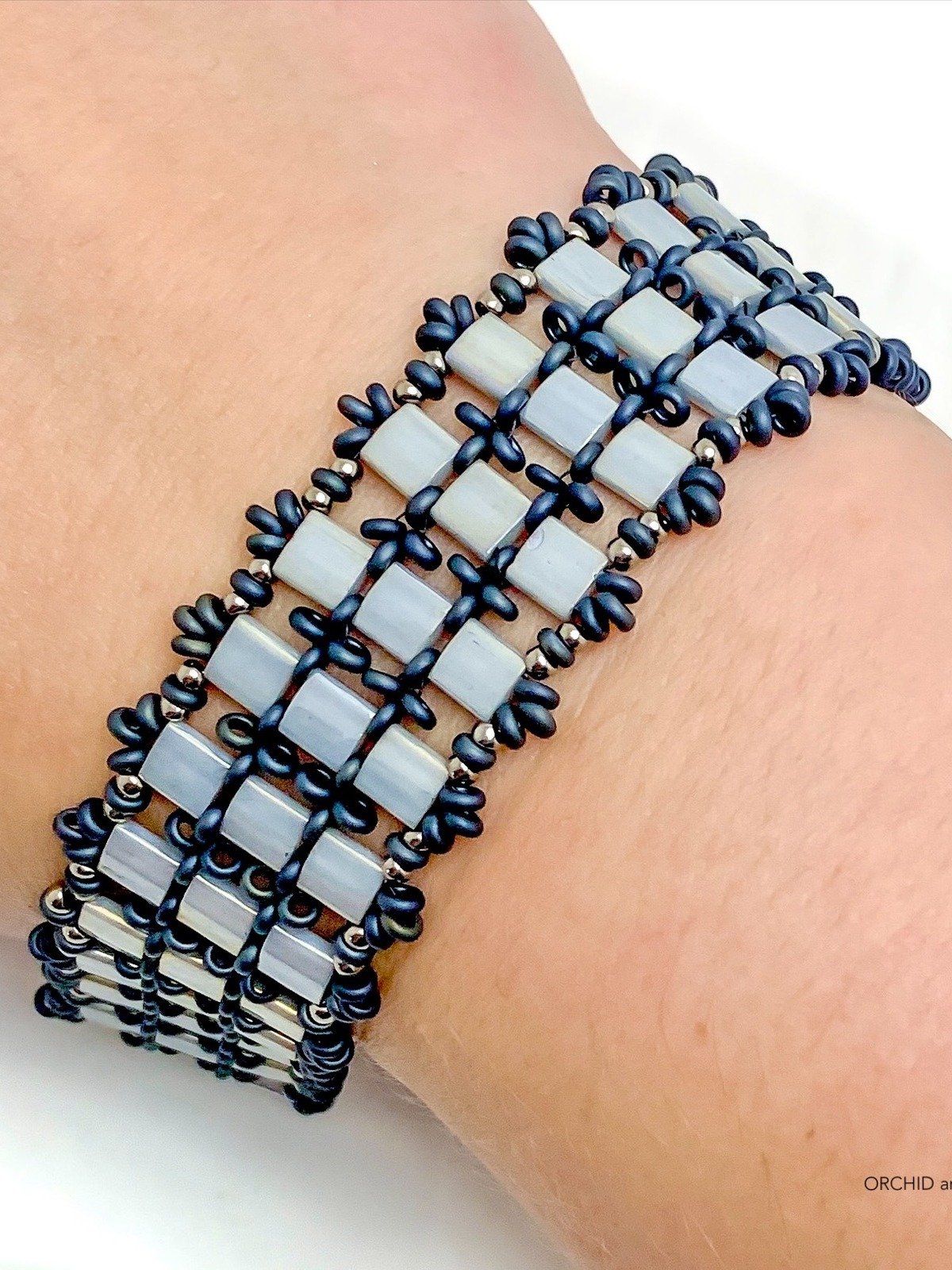Beading Pattern – Twilight Tila Bead Bracelet product image (5)