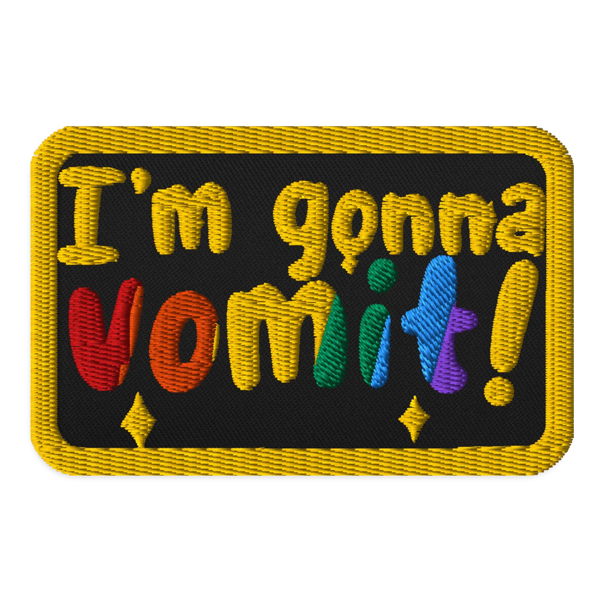 I'm Gonna Vomit Patch product image (1)