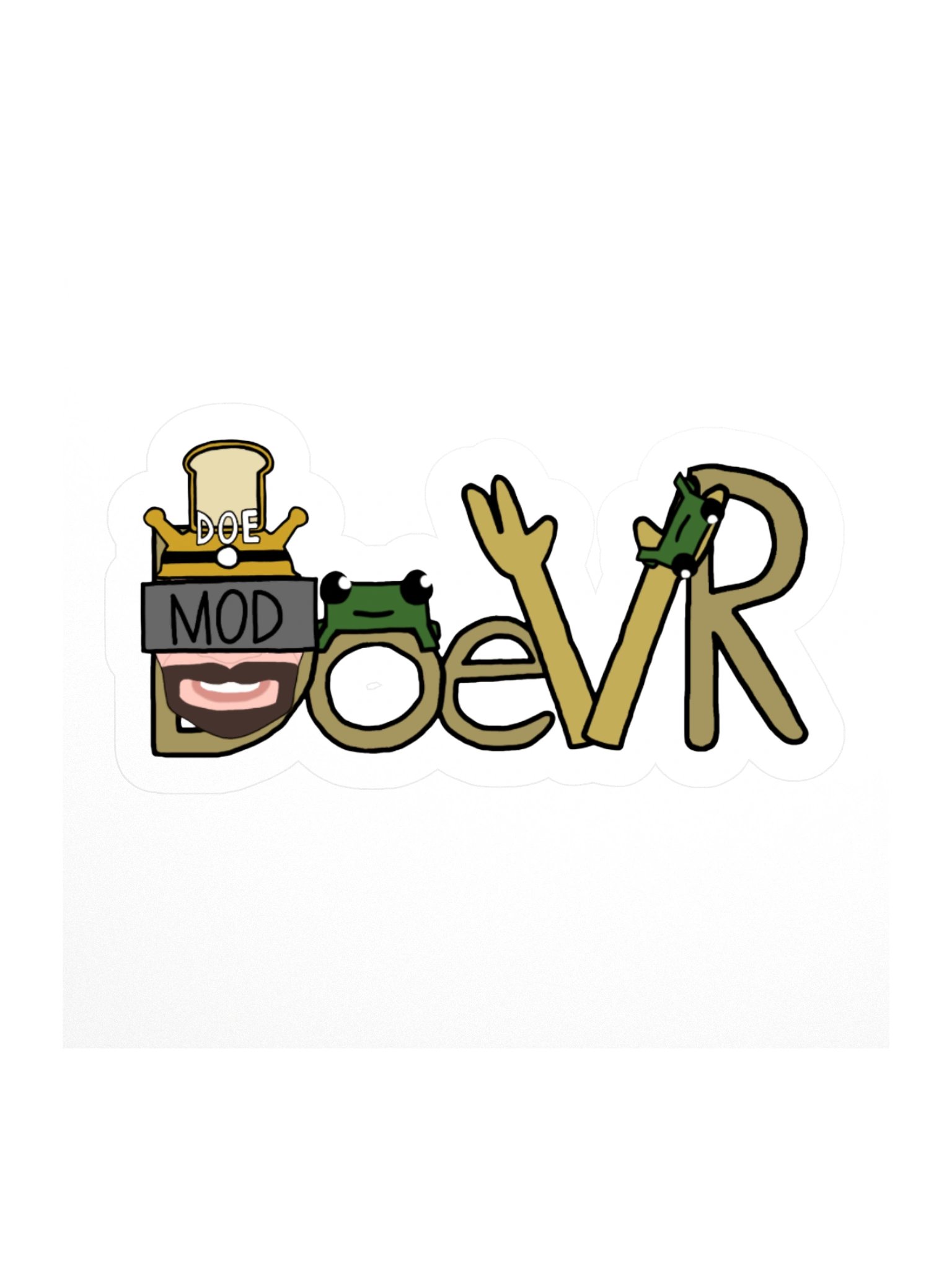 DoeVR Big Scary Sticker product image (2)