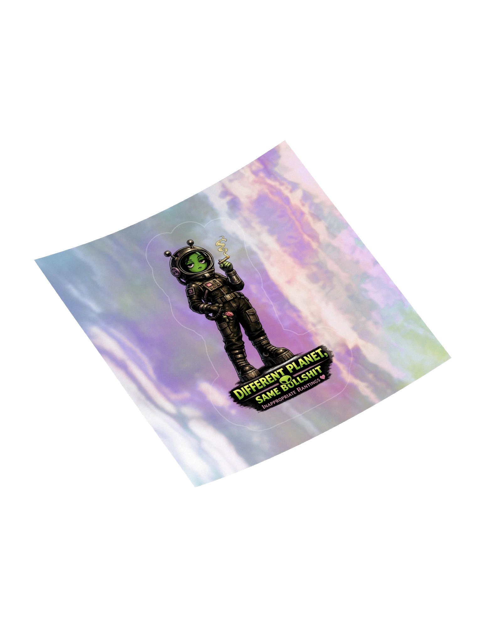 Different Planet, Same Bullshit Sticker Sheet product image (4)