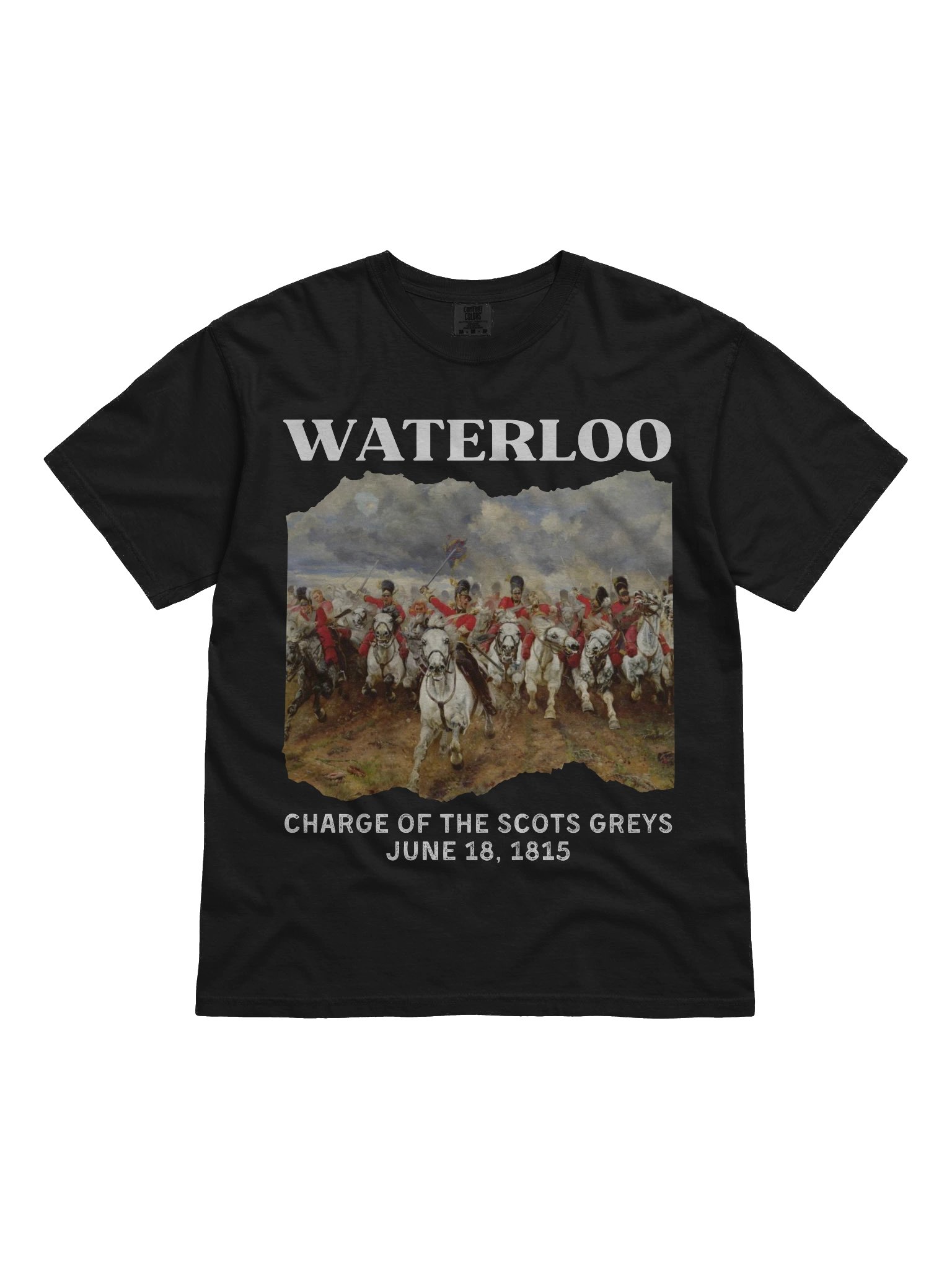 Waterloo - Charge of the Scots Greys T-Shirt product image (2)