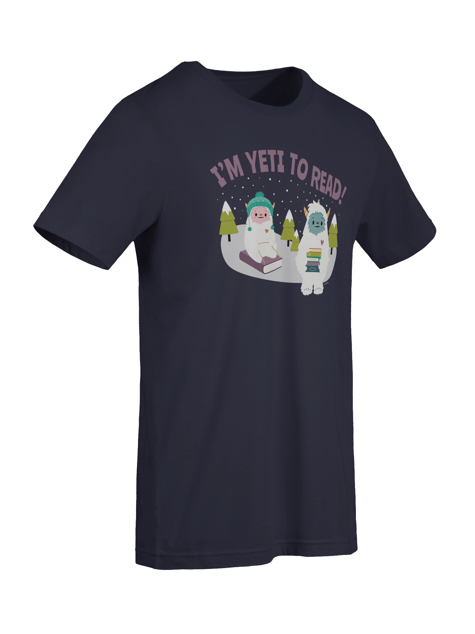 I'm Yeti to Read! T-Shirt product image (86)