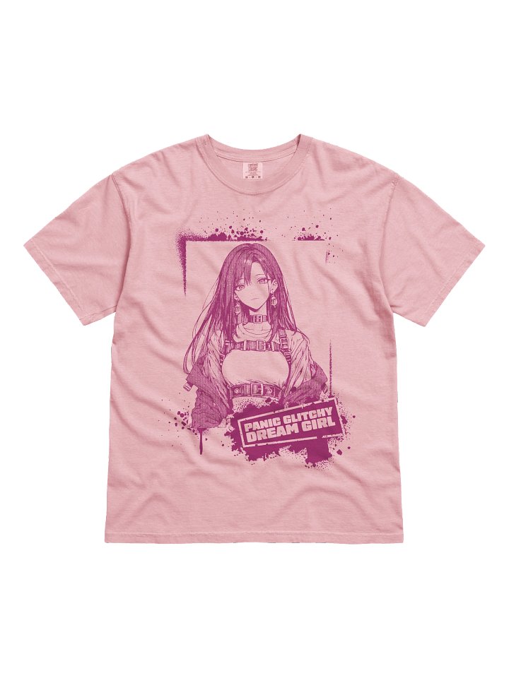 Panic Glitchy Dream Girl Magenta Grunge product image (11)