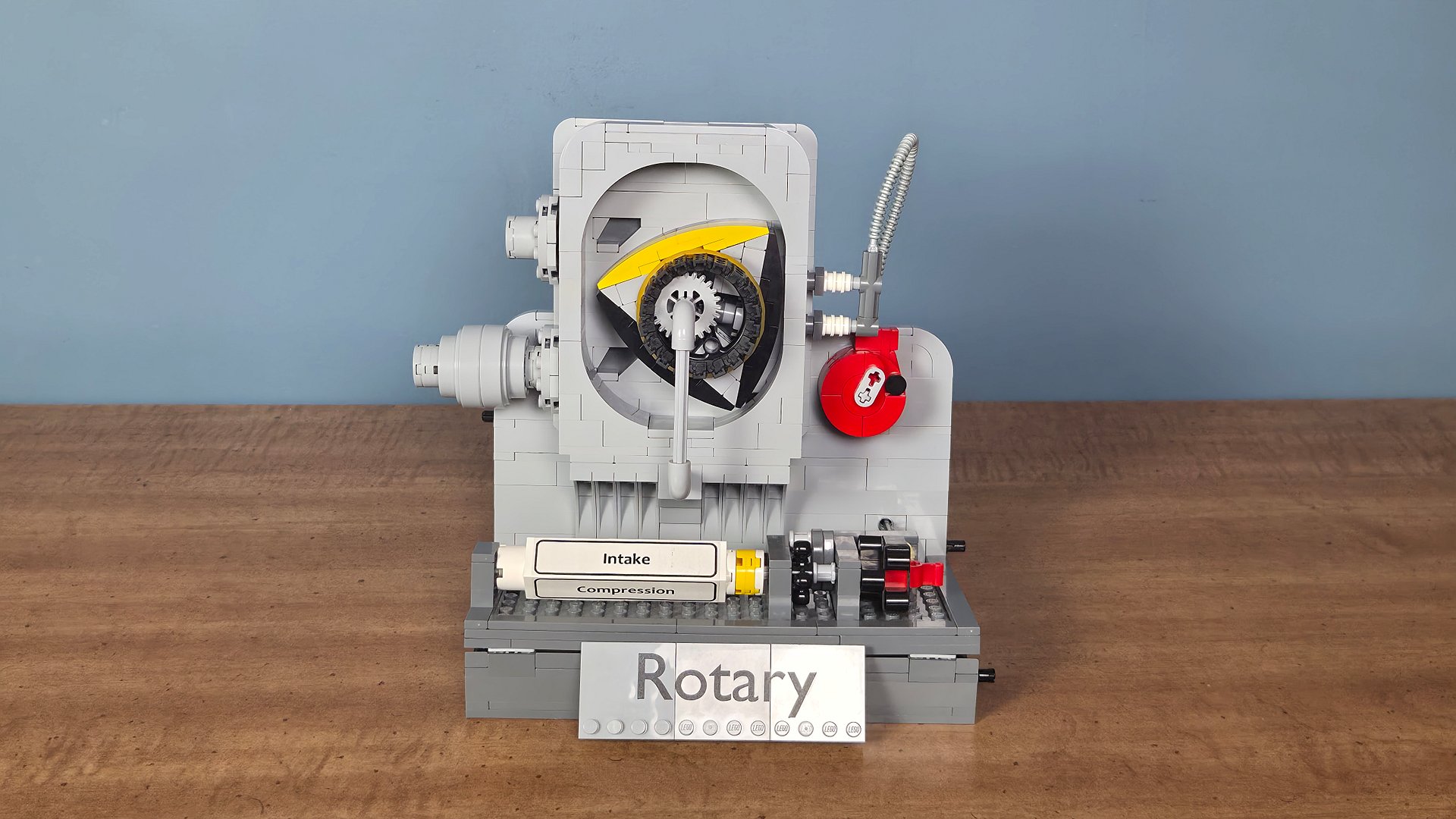 Rotary Modular Explainer Engine MOC Instructions product image (1)