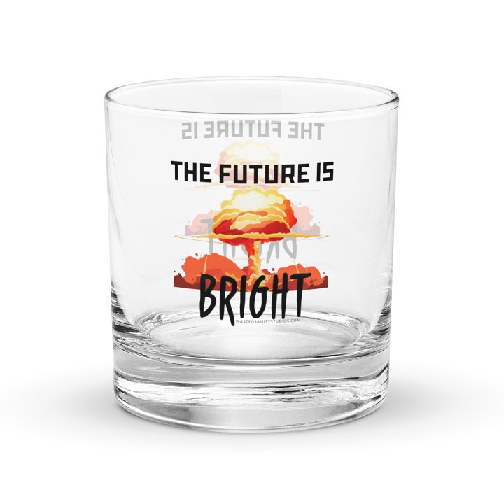 Future Is Bright Whiskey Glass product image (1)