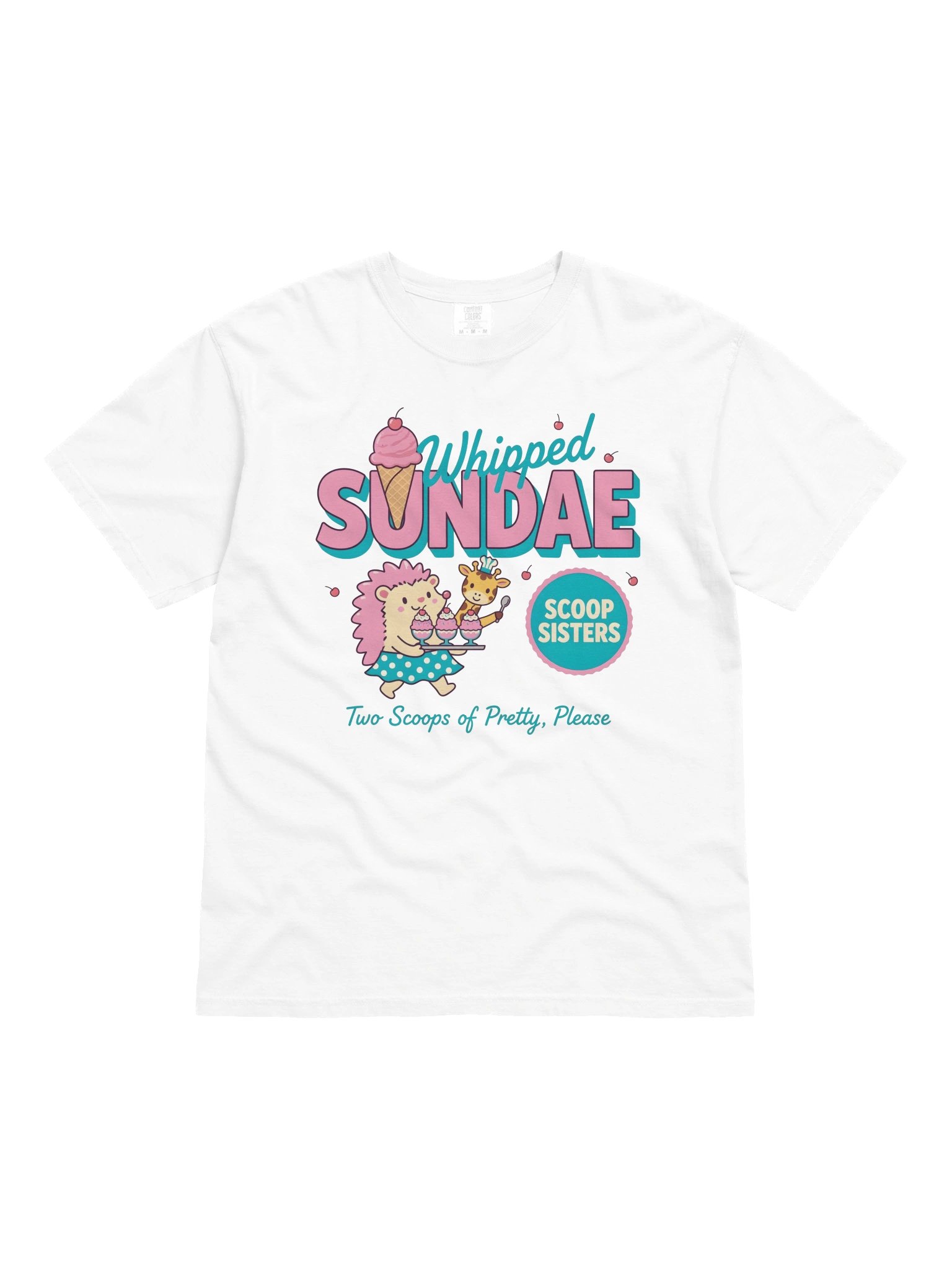 Scoop Sisters "Whipped Sundae" Graphic Tee product image (4)