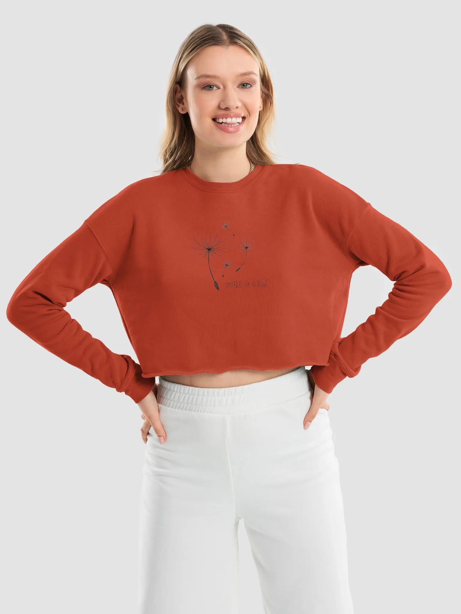 Dandelion Dreams Crop Sweatshirt product image (27)