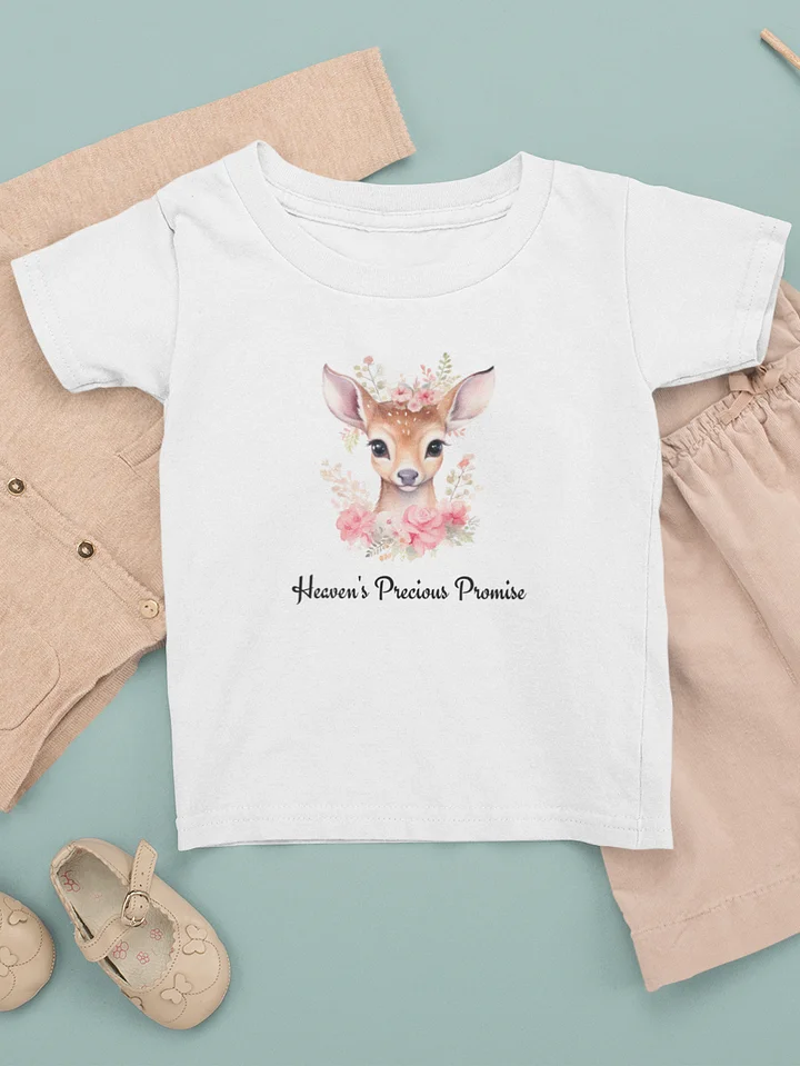 Enchanting Deer Blossom Tee Shirt product image (2)