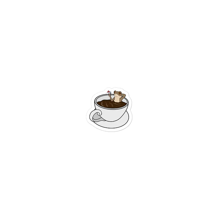 Coquí-ccino (Sticker) product image (1)