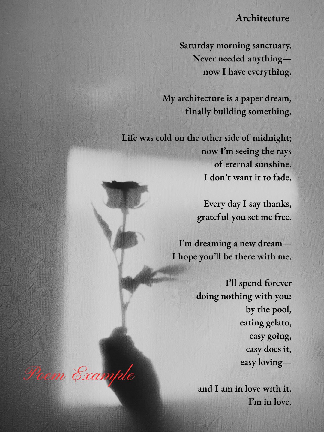 Custom "Love Letter" Poem product image (5)