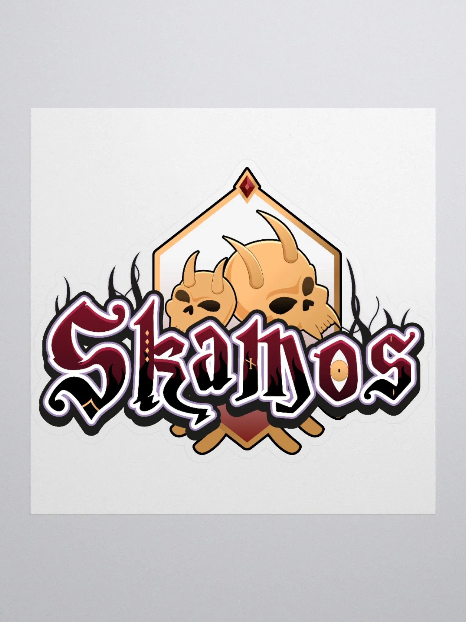 Skamos Logo Sticker product image (1)