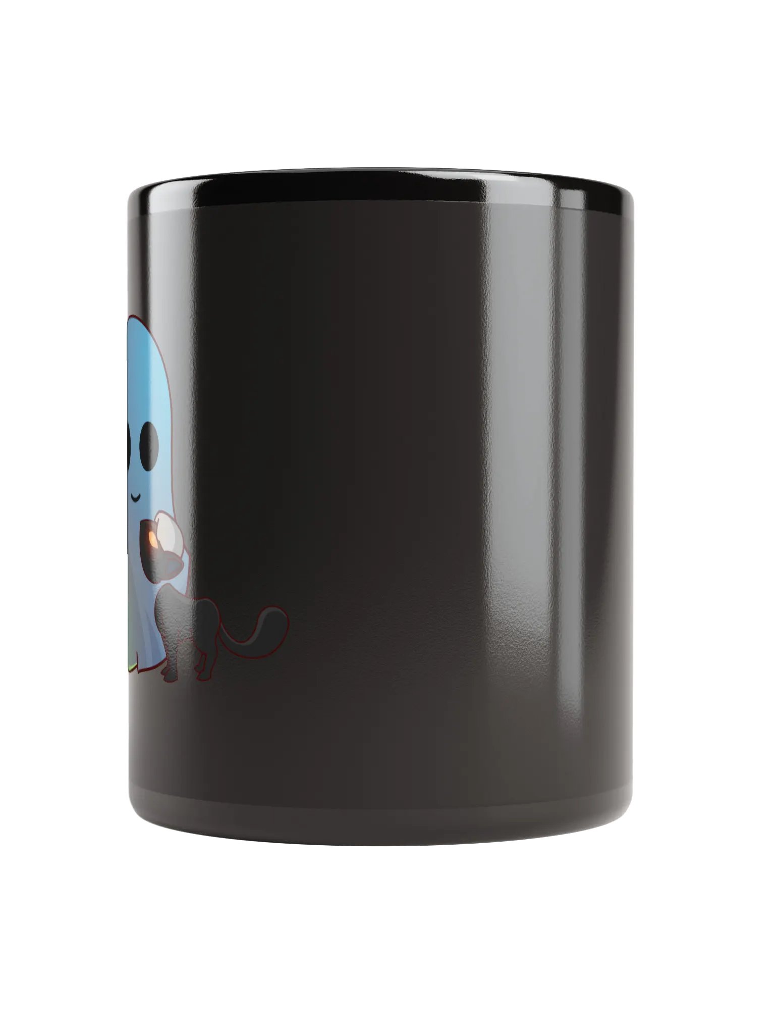 Pet ghost - Black mug product image (3)