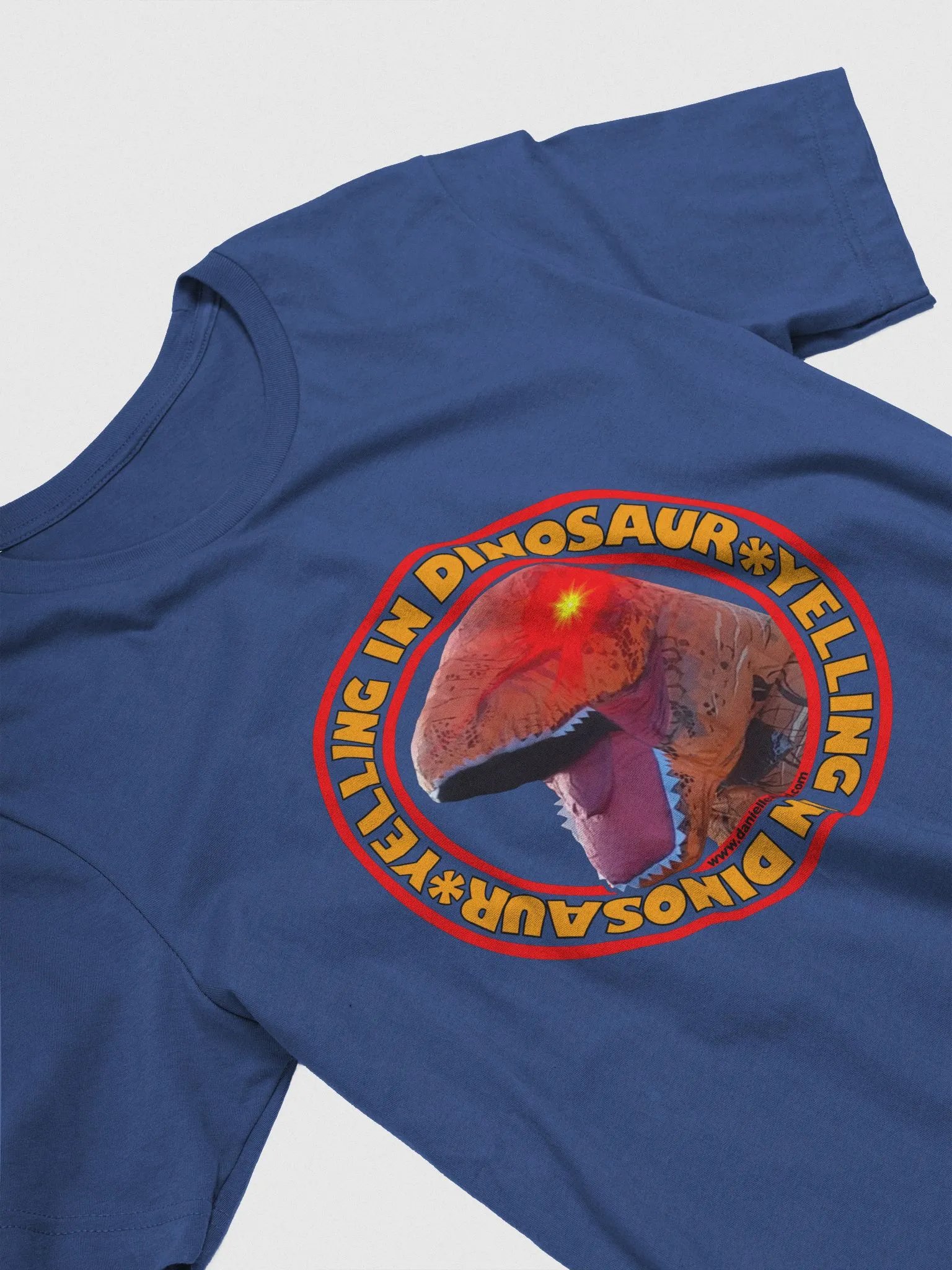 Yelling In Dinosaur Coloured T-Shirt product image (1)