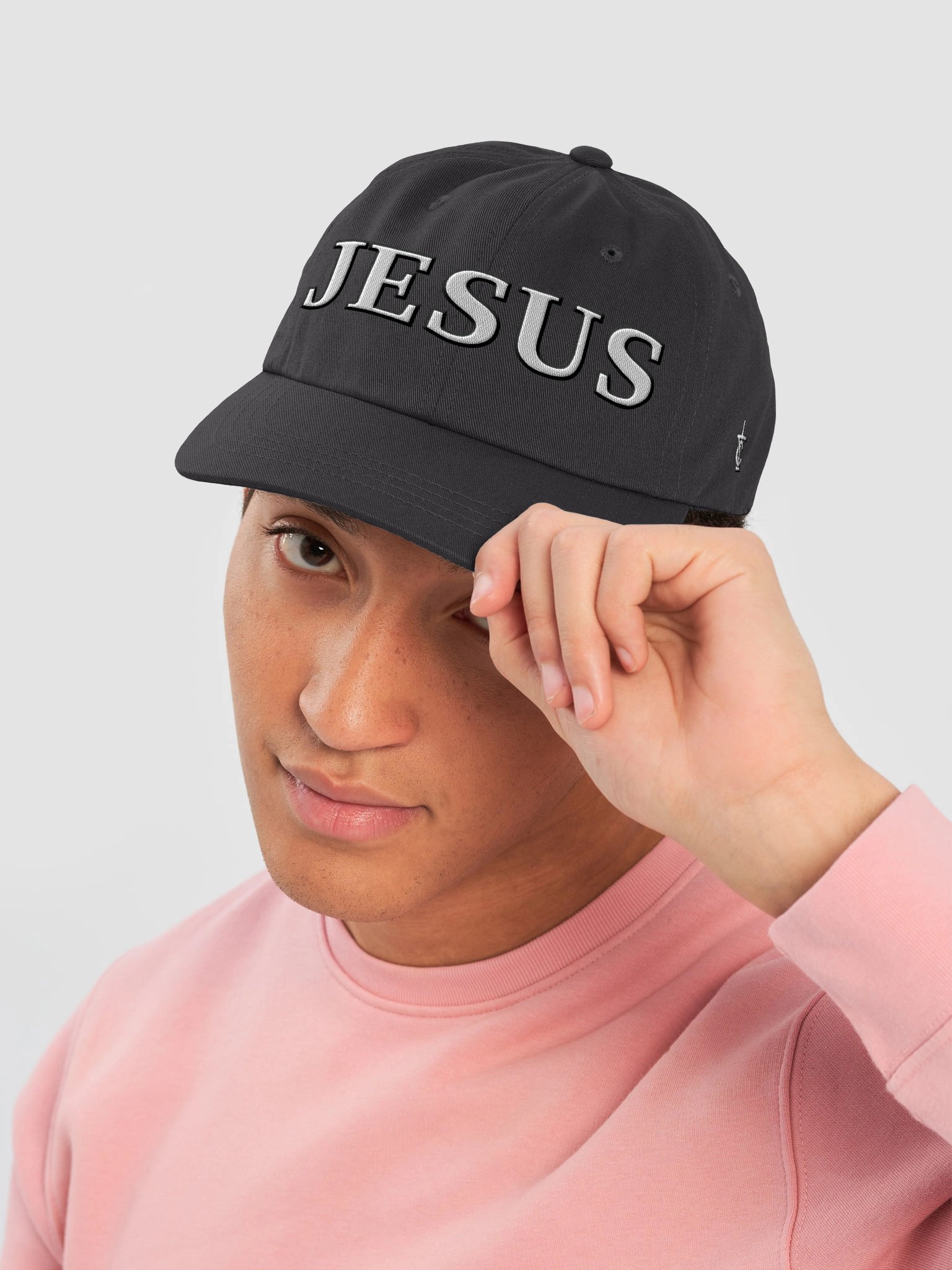 Jesus Edition Yupoong Classic hat (White Letters) product image (5)