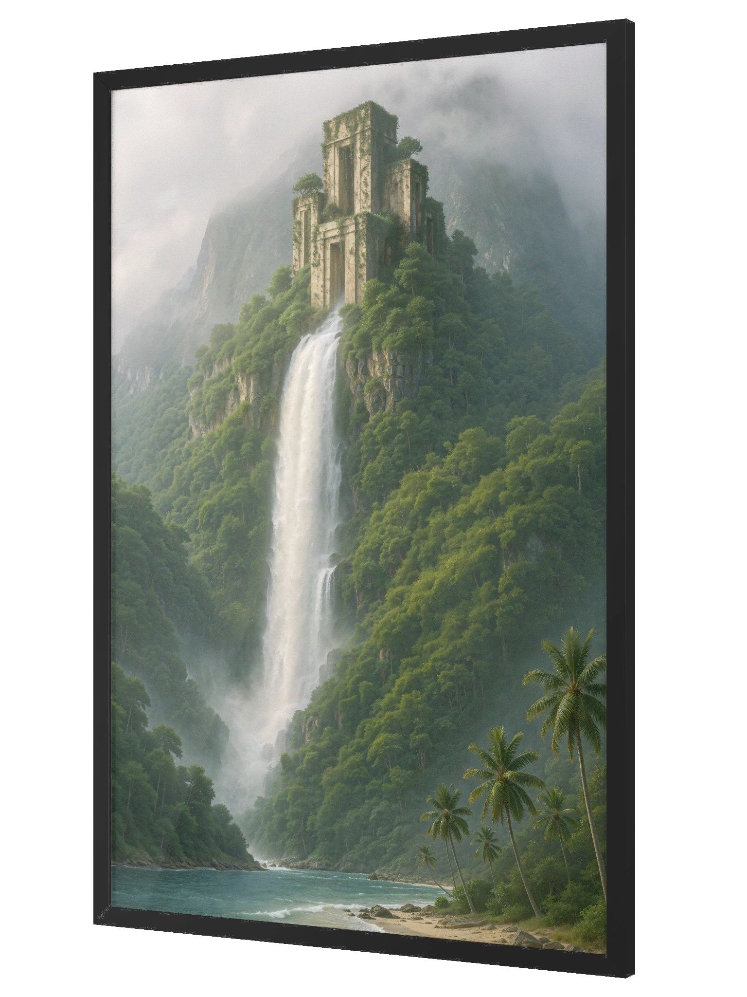 Tidefall Monolith – Framed Poster product image (4)