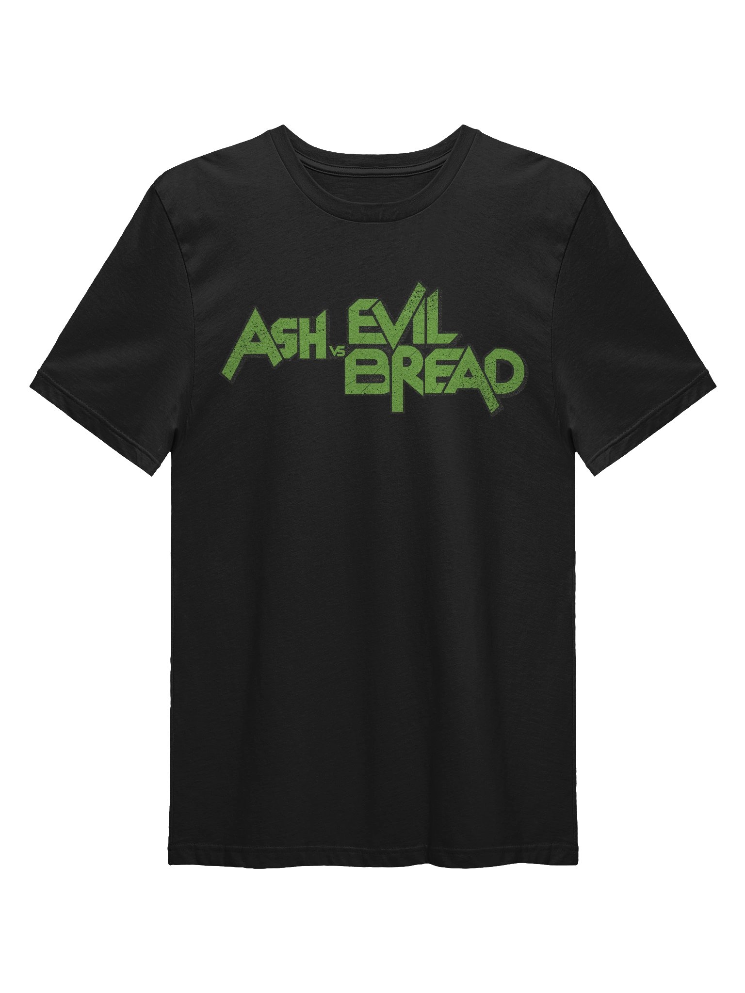 ASHvsEVILBREAD - Green Logo Tee product image (1)