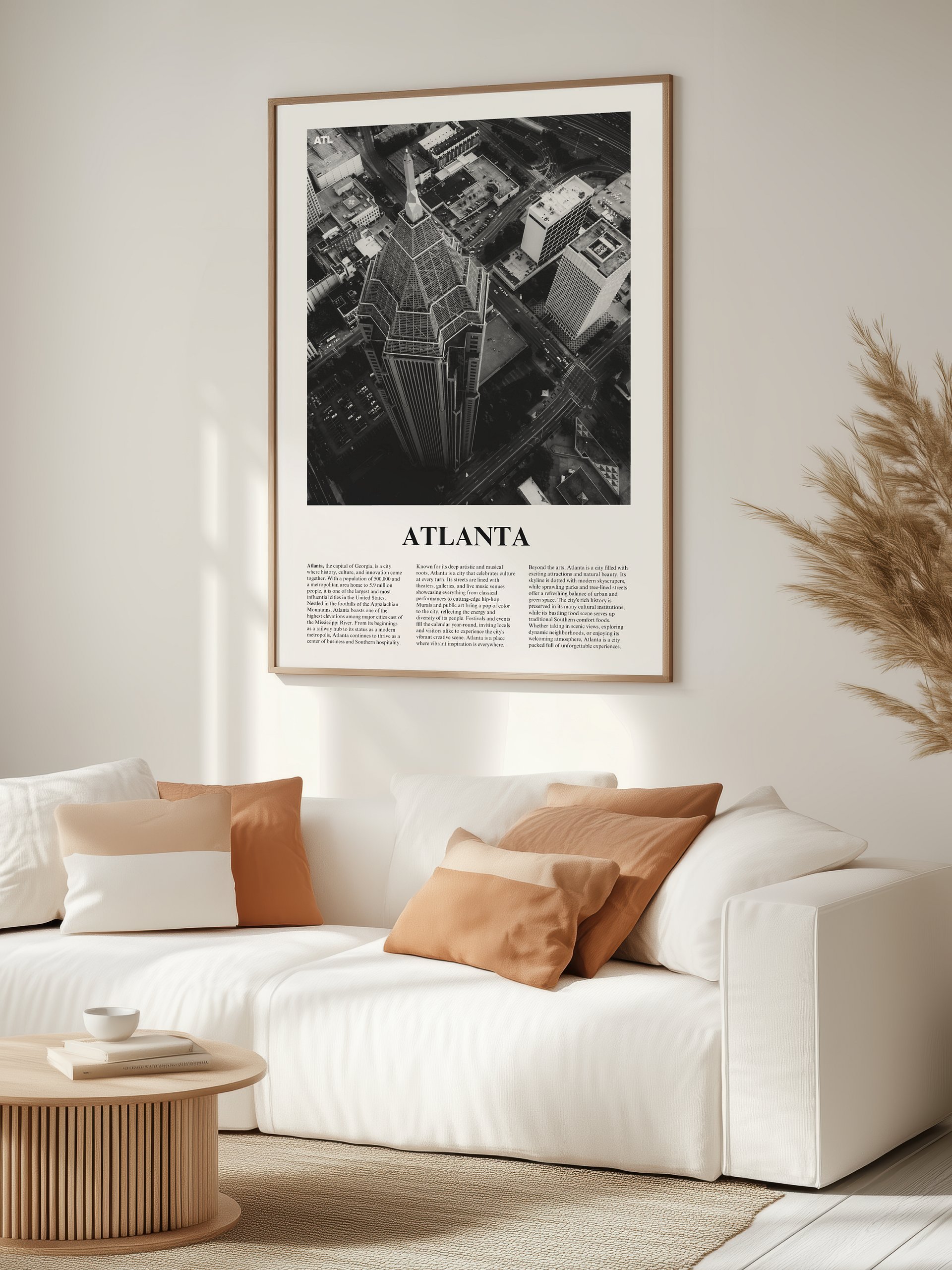 Atlanta 04 Newspaper Poster product image (3)