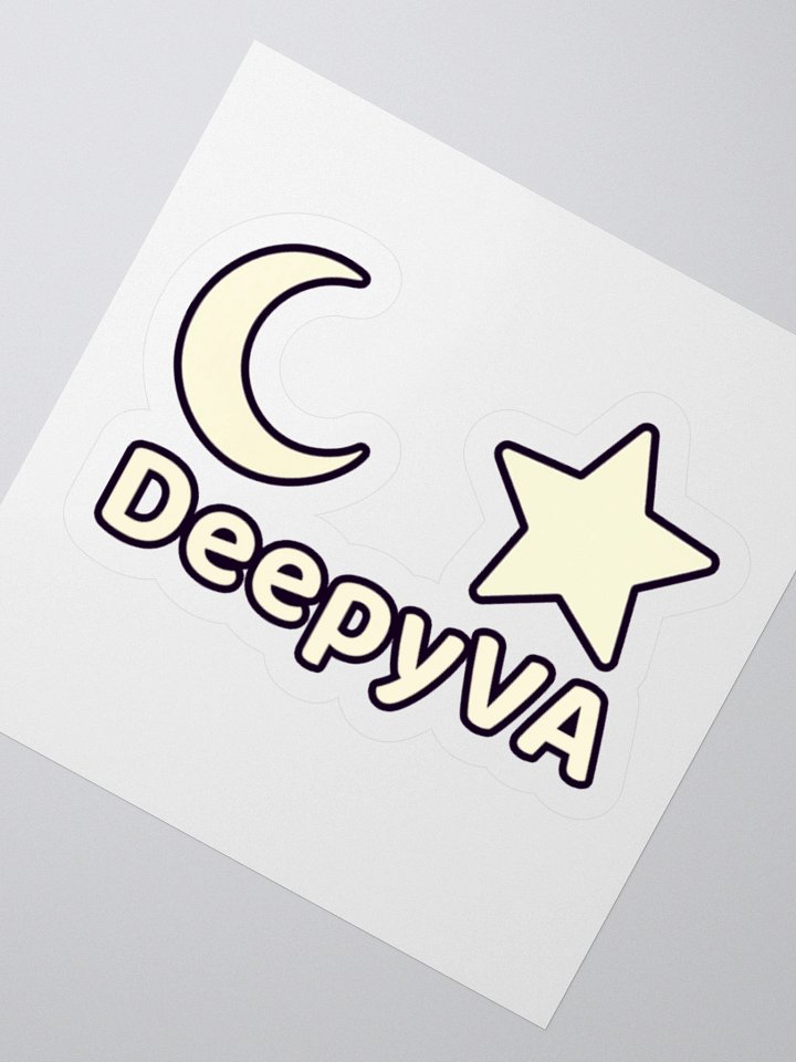 Yellow DeepyVA Stickers product image (2)