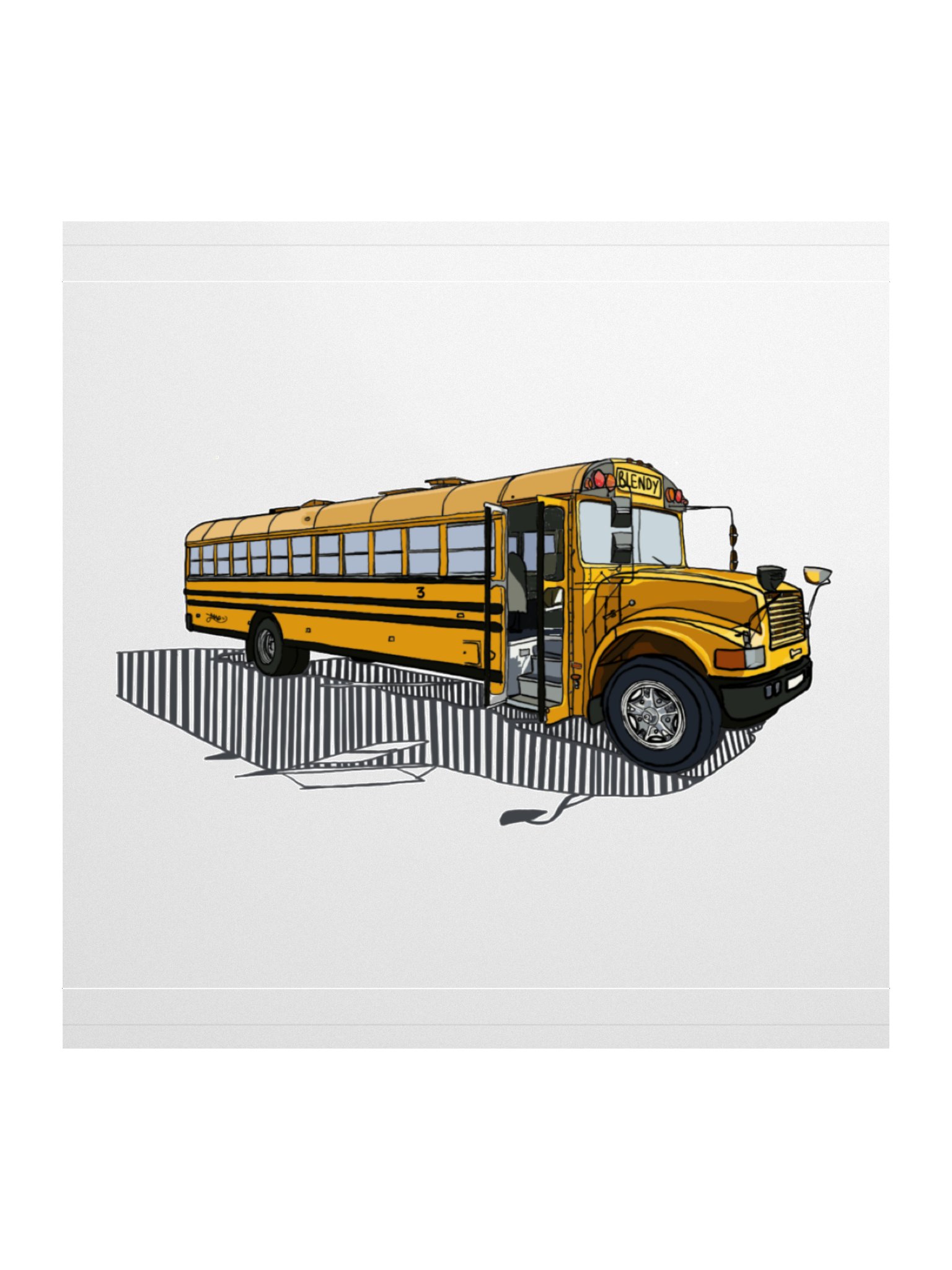 Blendy Bus Sticker product image (1)