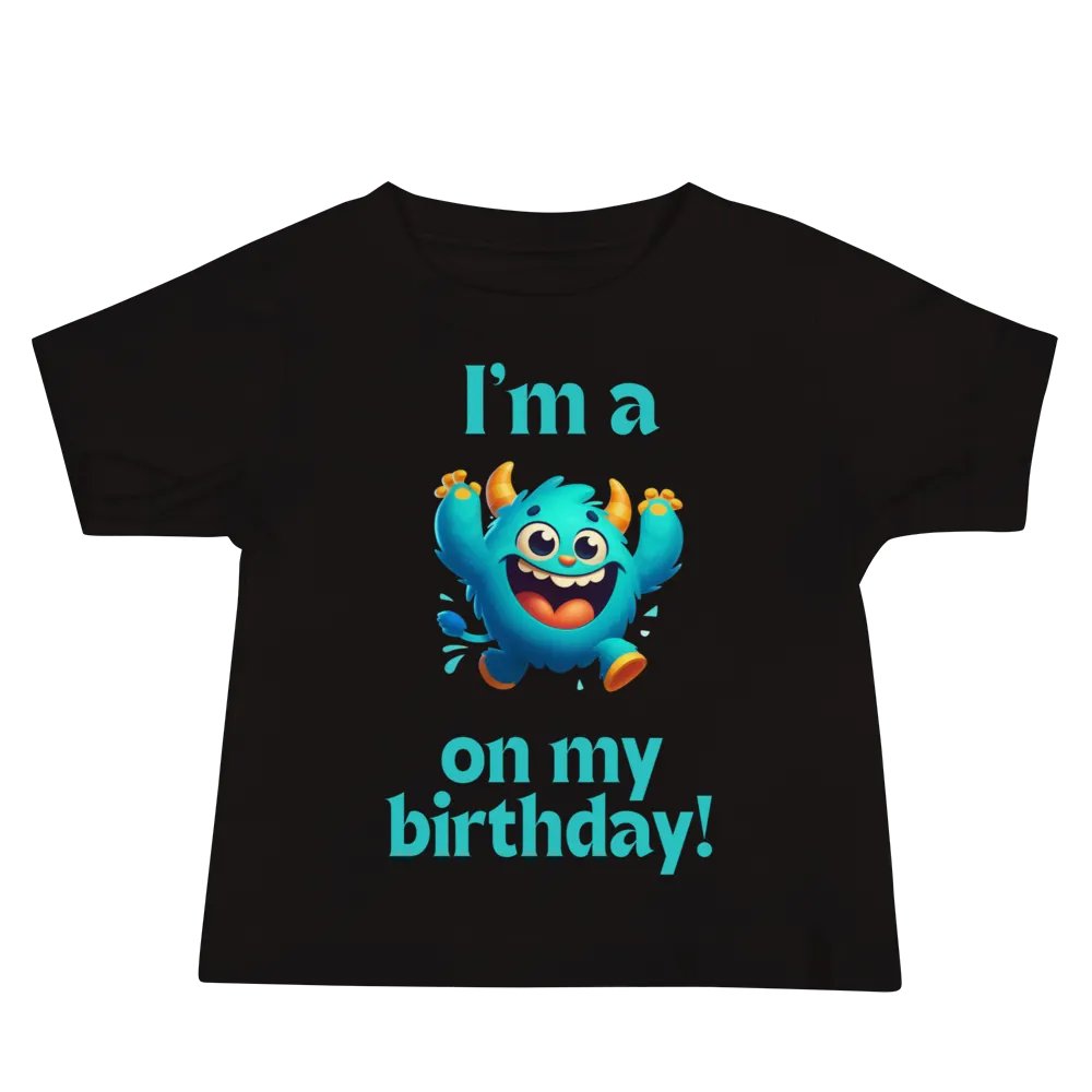 Birthday Monster Baby Tee product image (4)