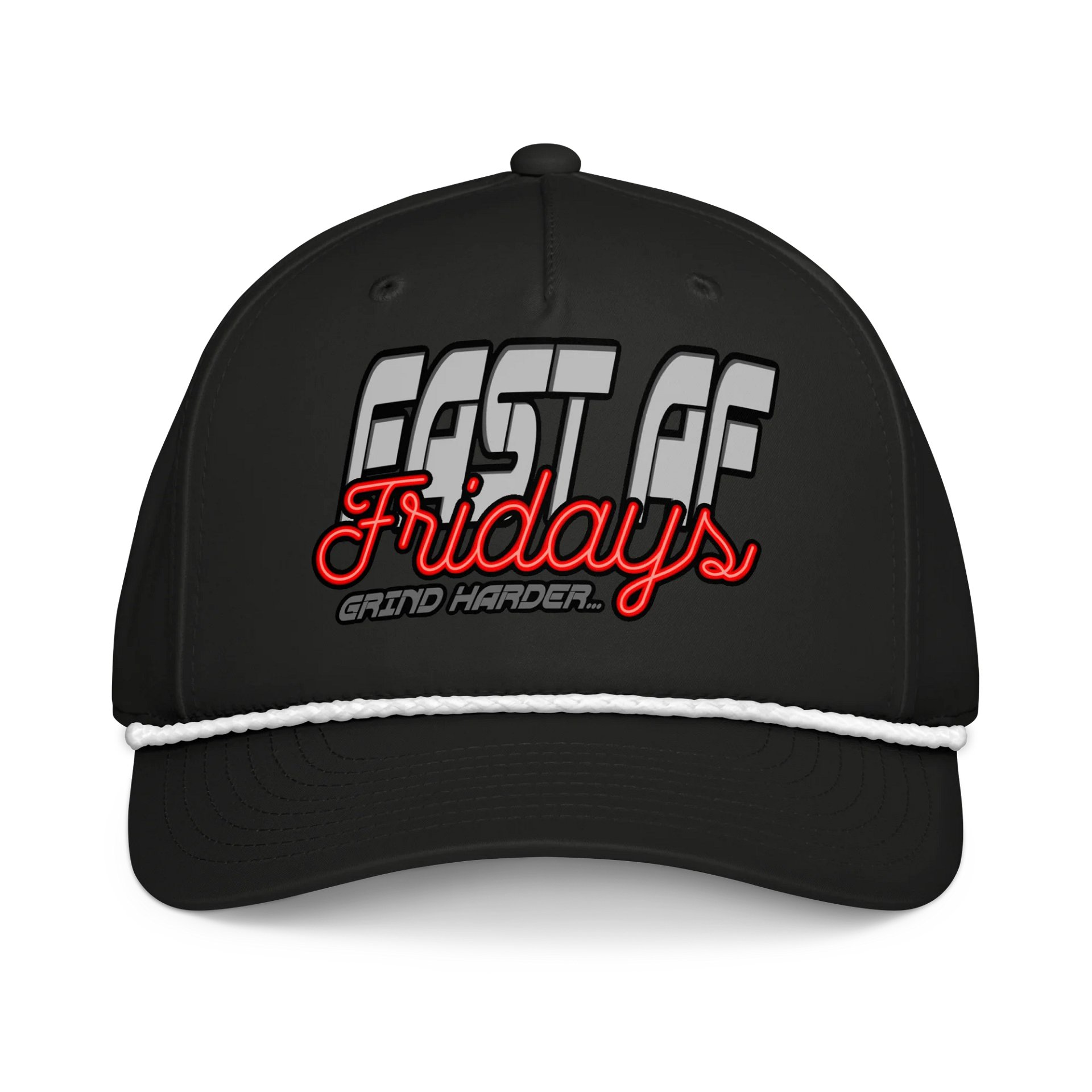Fast AF Fridays Rope Cap product image (1)
