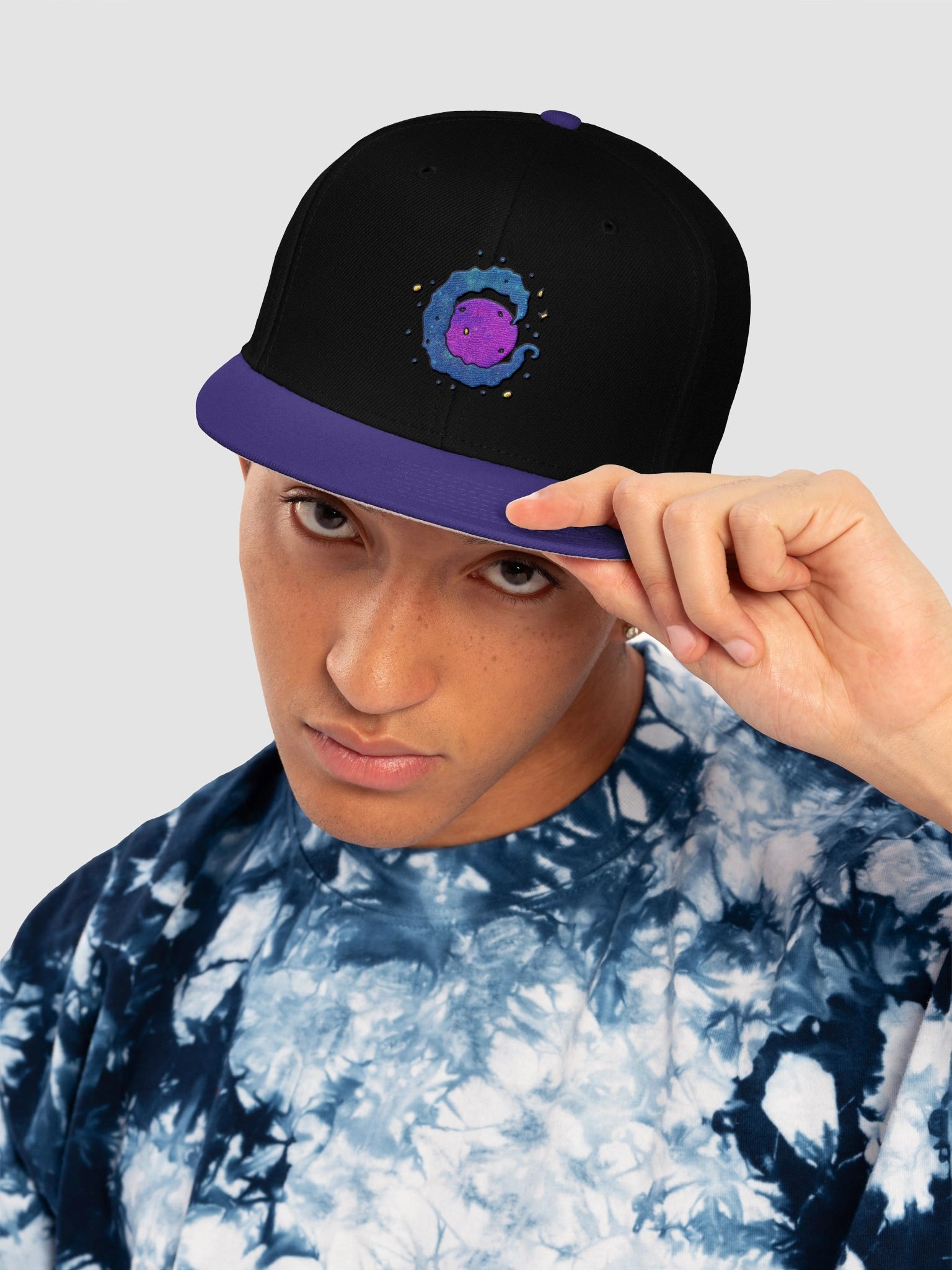 Alura Embroidered Snapback Hat product image (5)