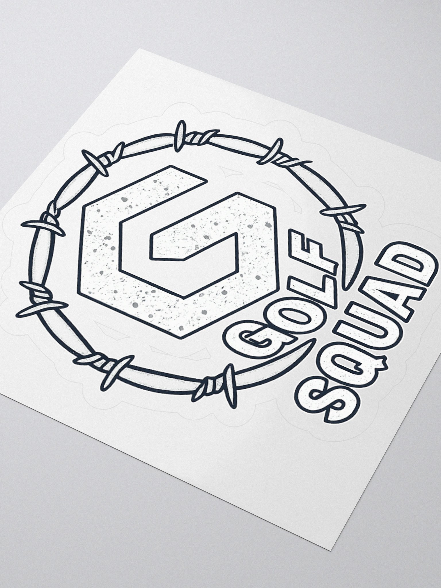 Golf Squad Resistance Emblem Vinyl Sticker product image (9)