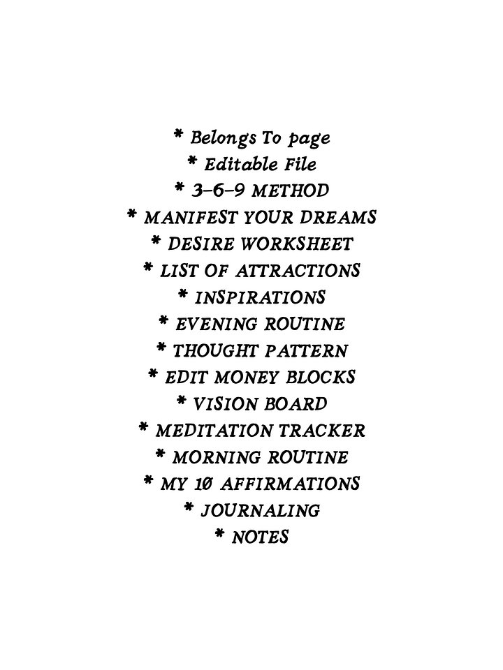 Manifestation Mastery Journal product image (2)