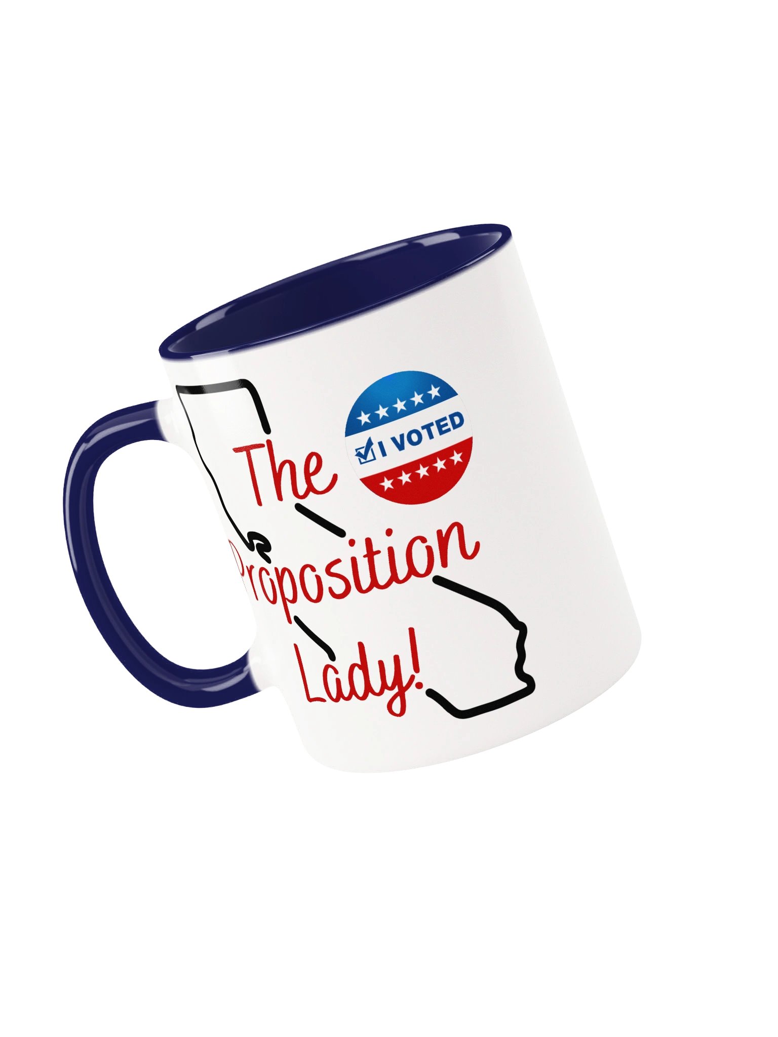 Henri Butt Mug - Blue product image (5)