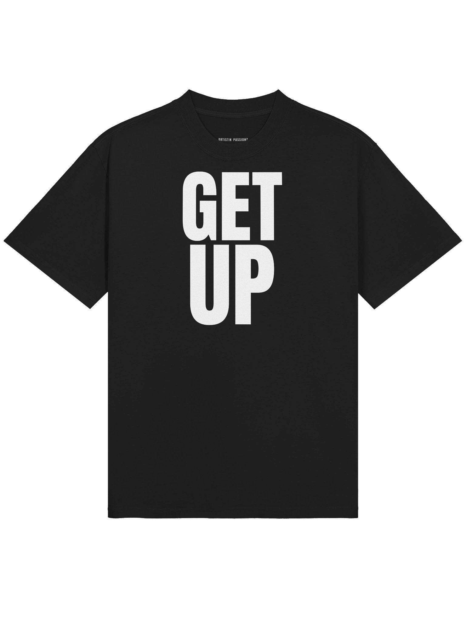 Get Up Tee — Black product image (1)