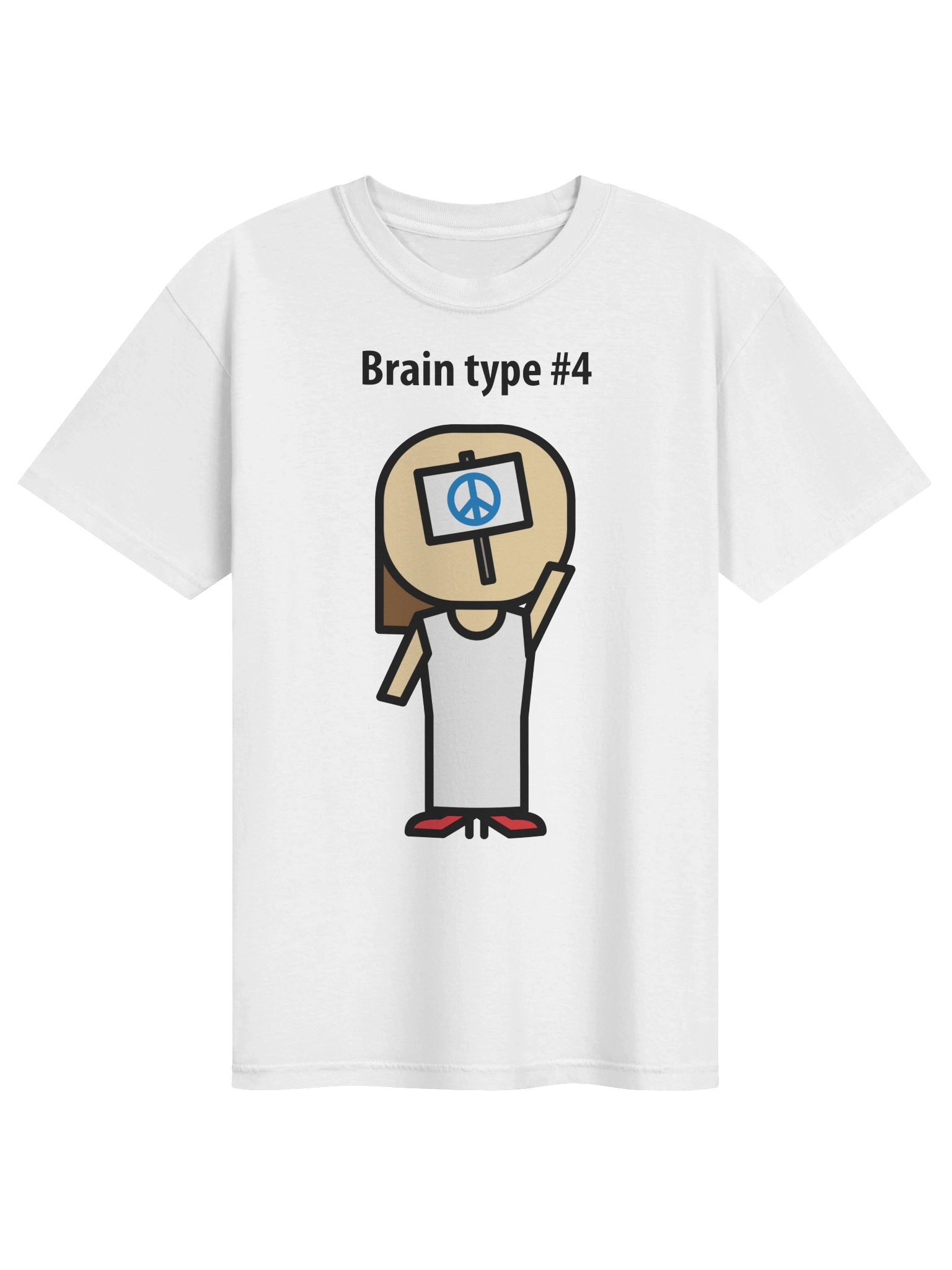 Brain type #4 t-shirt product image (1)