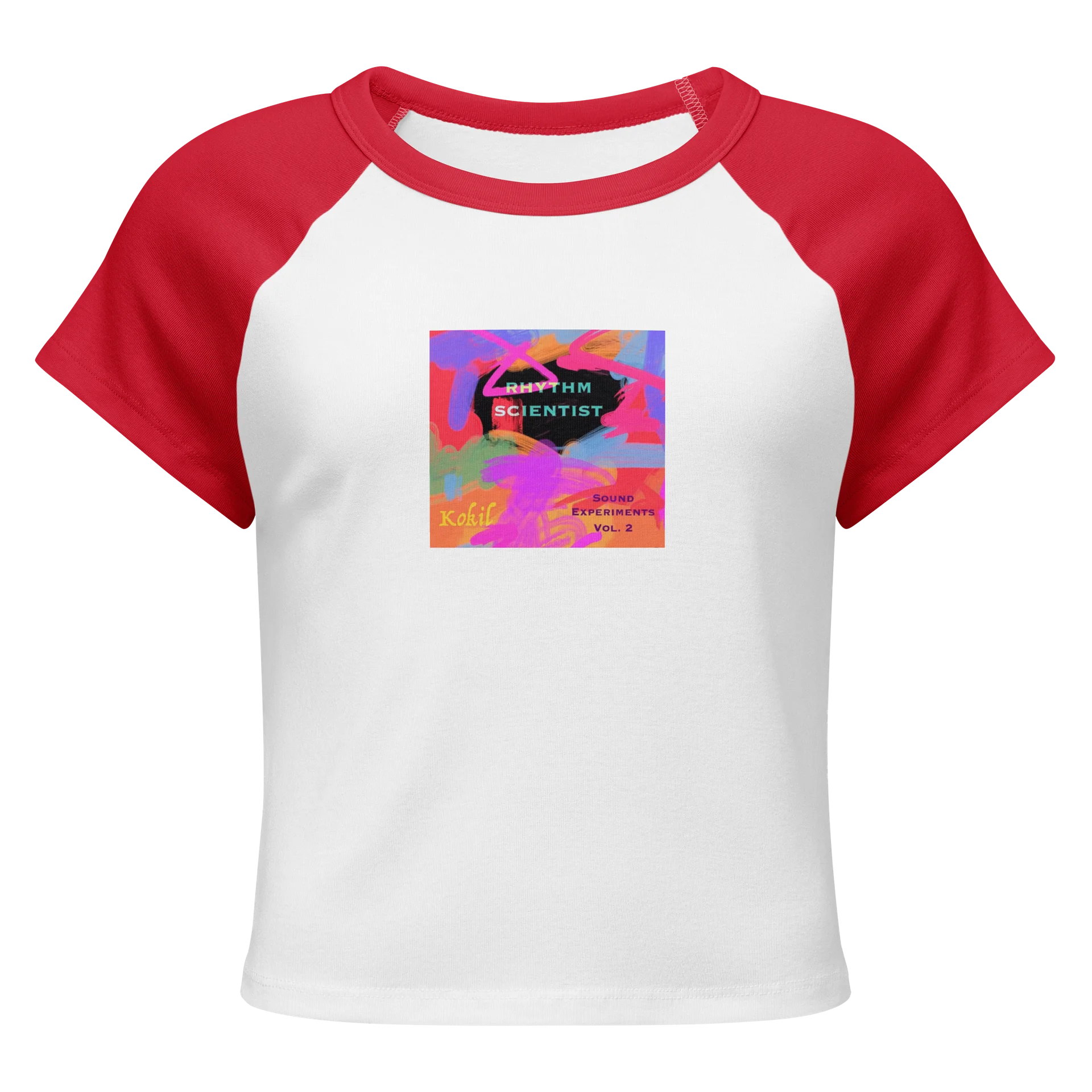 ‘Sound Experiments Vol. 2: Rhythm Scientist’ Album Raglan Tee product image (1)