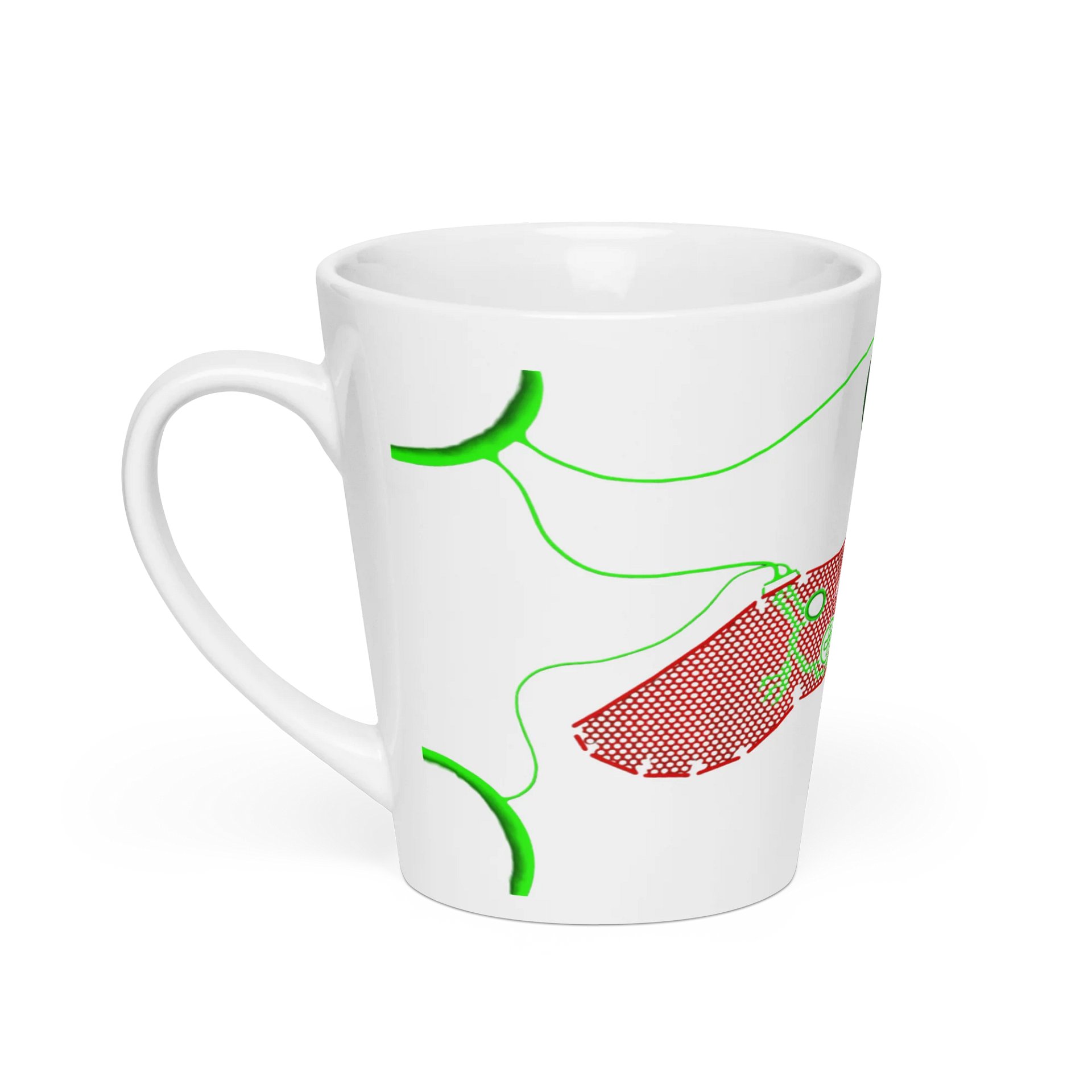 Galactic Gamer Latte Mug product image (1)