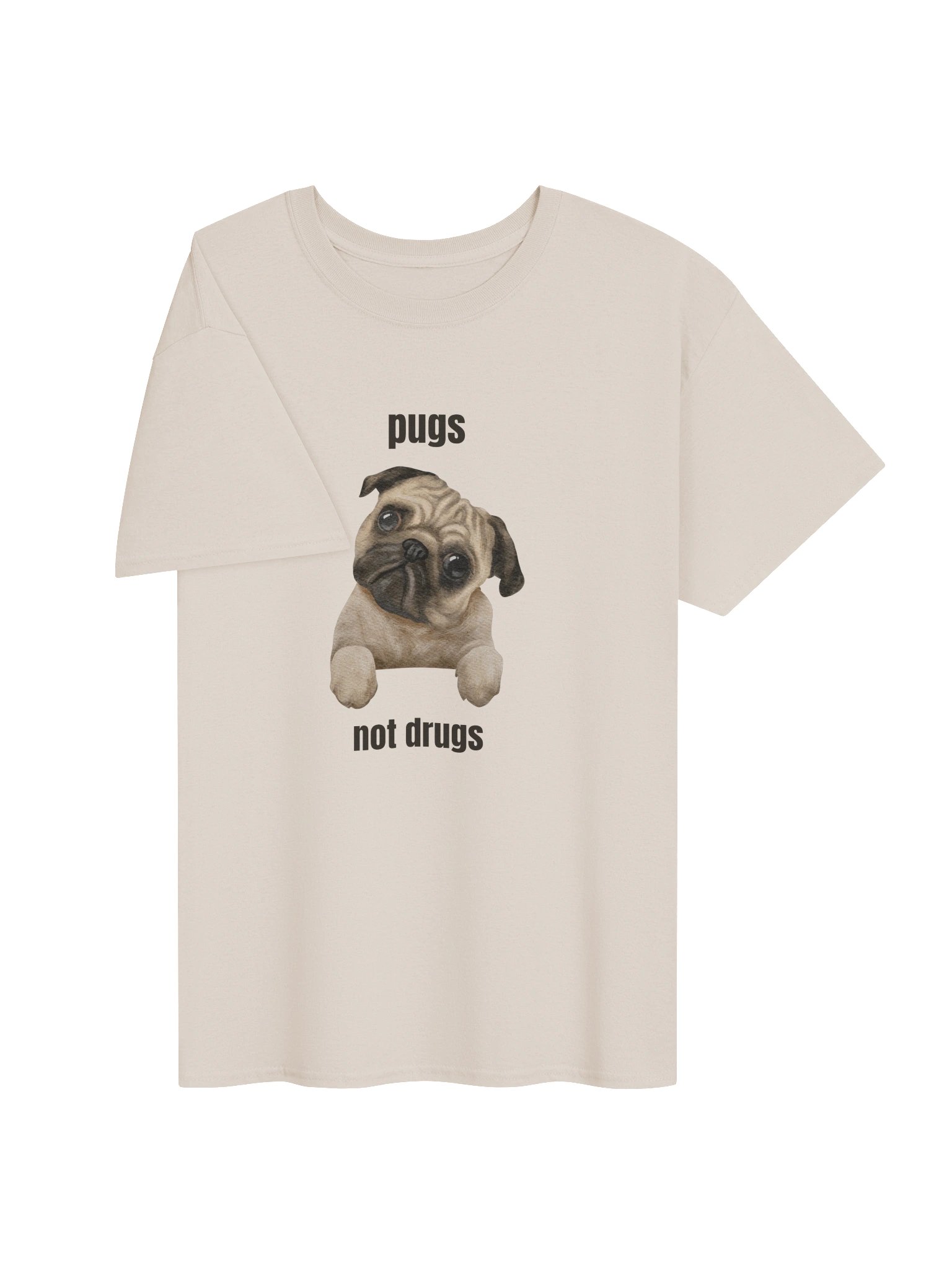 Pugs Not Drugs Tee product image (13)