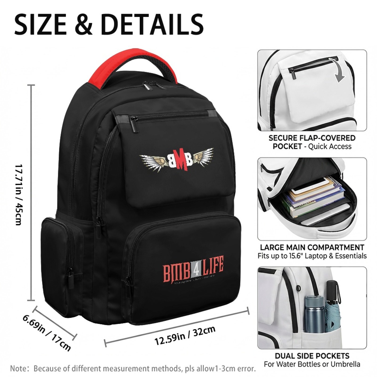 NEW Multi-Pocket Lightweight Backpack product image (2)