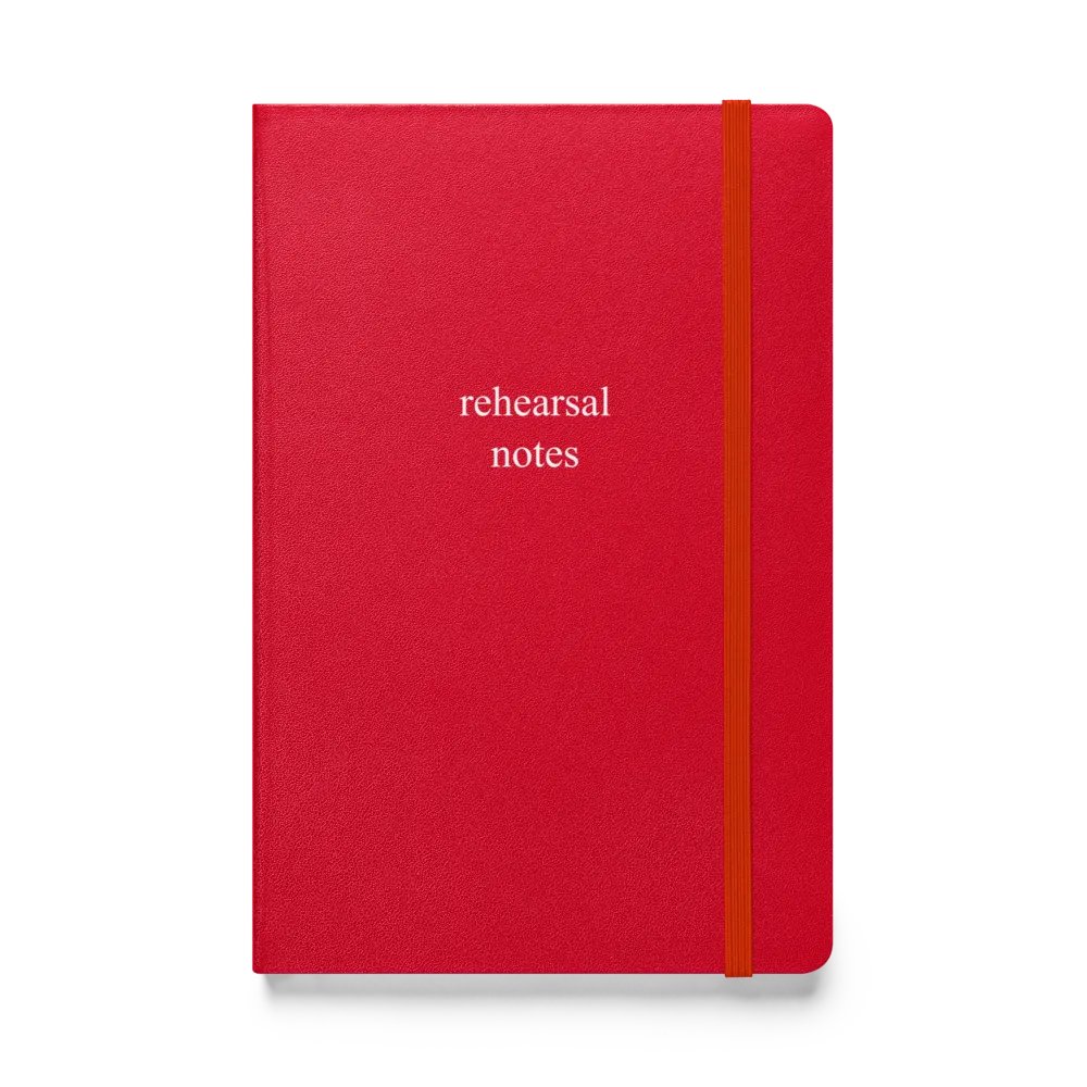 Rehearsal Notebook product image (1)