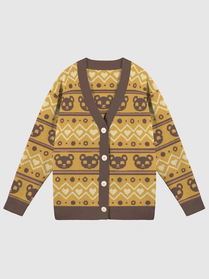 TeddyChan Christmas Cardigan - Yellow product image (1)