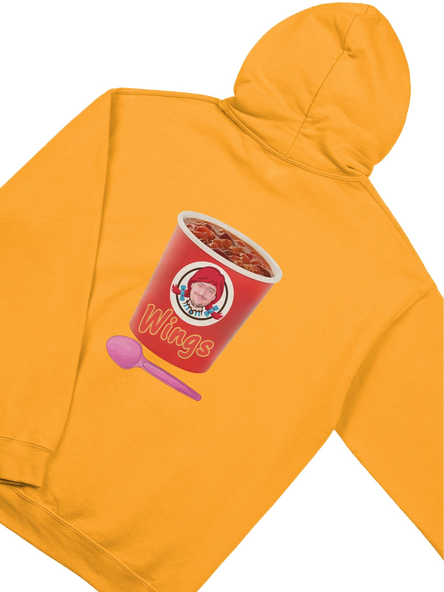 [WOR Shop] Wings Chili Cup - Unisex Pullover Hoodie [black logo] product image (12)
