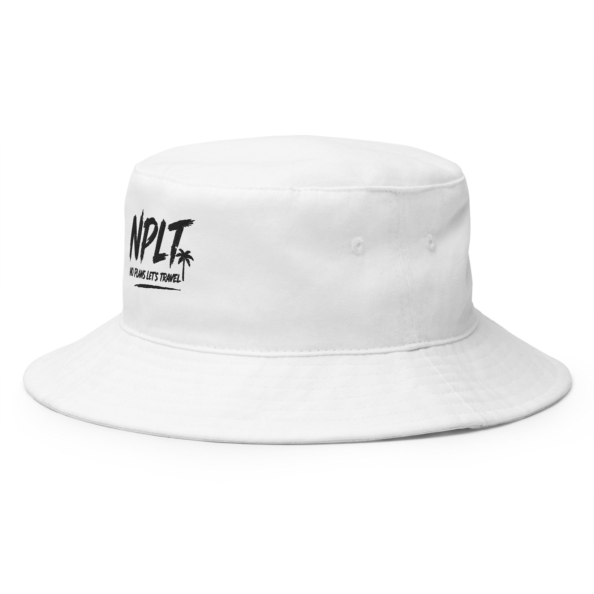 NPLT Bucket Hat (White) product image (2)