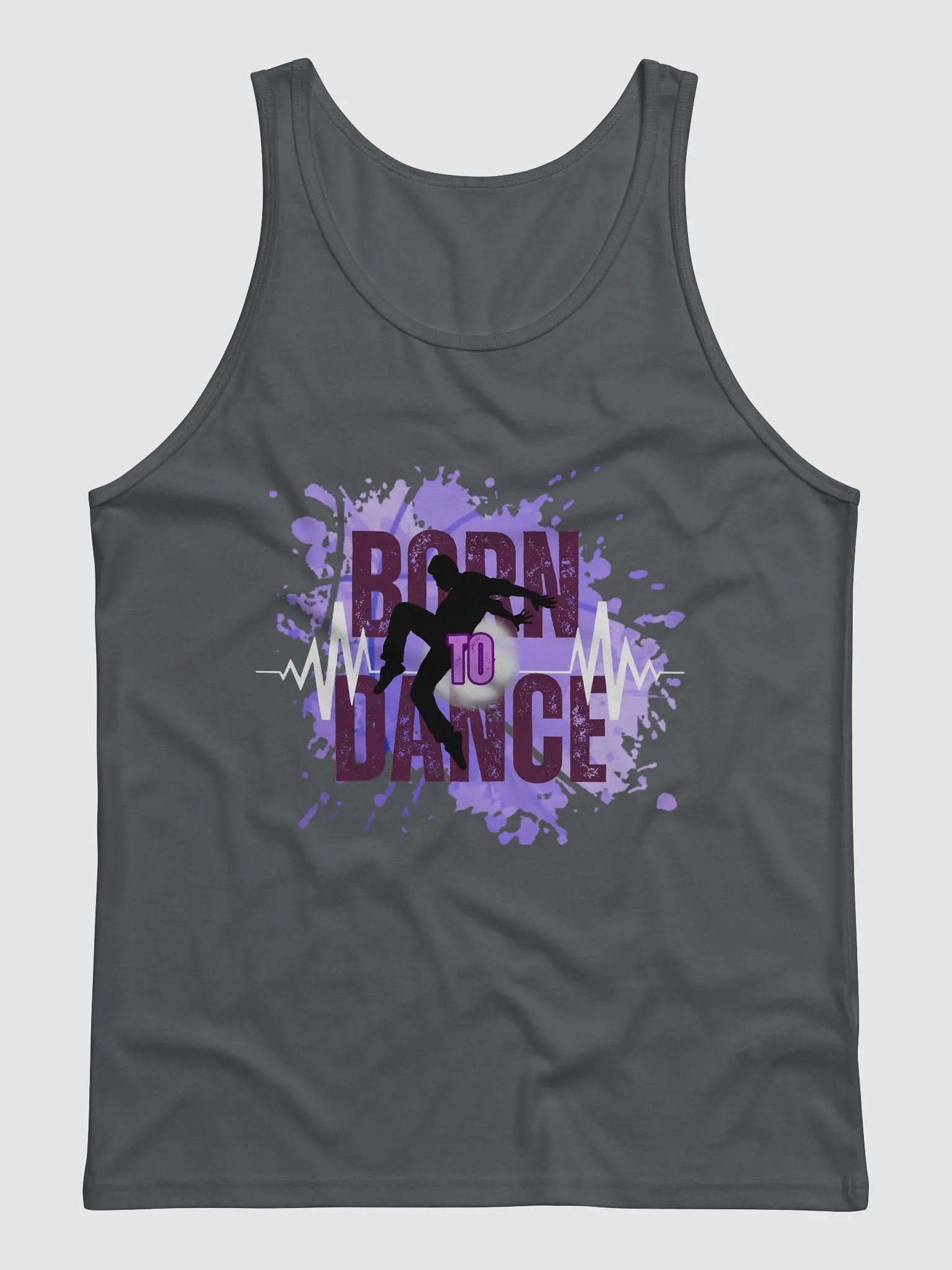 Born to Dance His Silhouette Tank Top product image (8)
